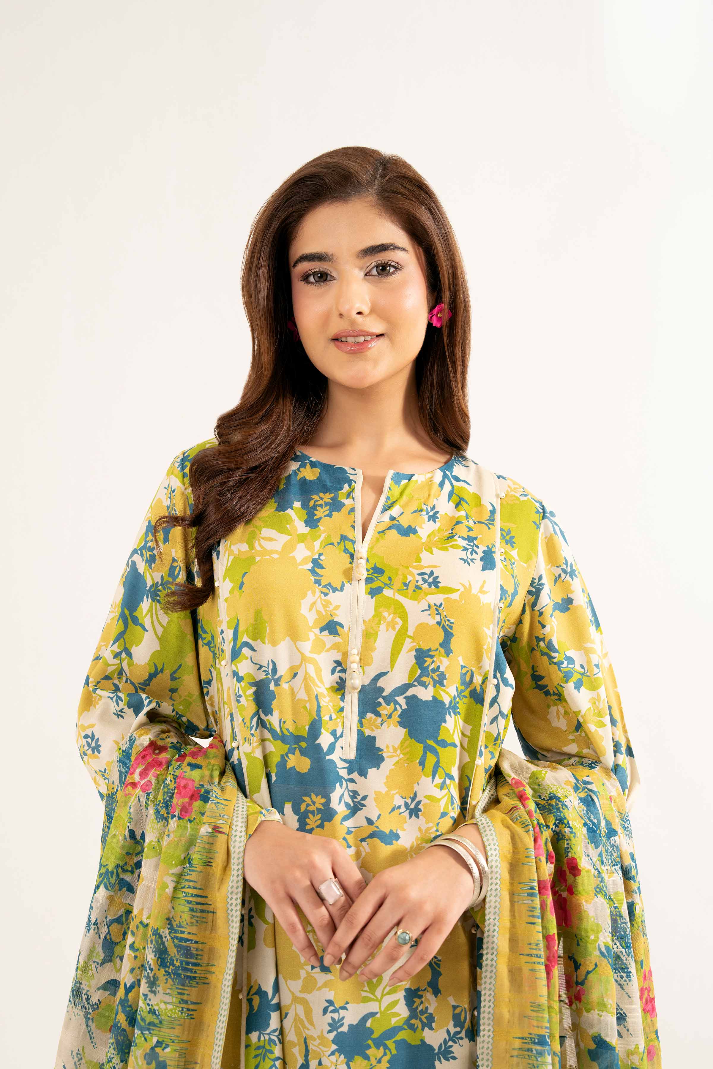 3 Piece - Printed Suit - 42502196 for Women - Unstitched Collection | Nishat | Shop Online