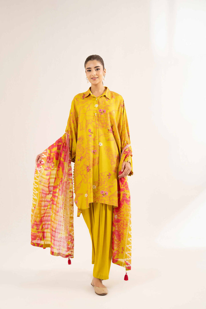 3 Piece - Printed Suit - 42502198 for Women - Unstitched Collection | Nishat | Shop Online