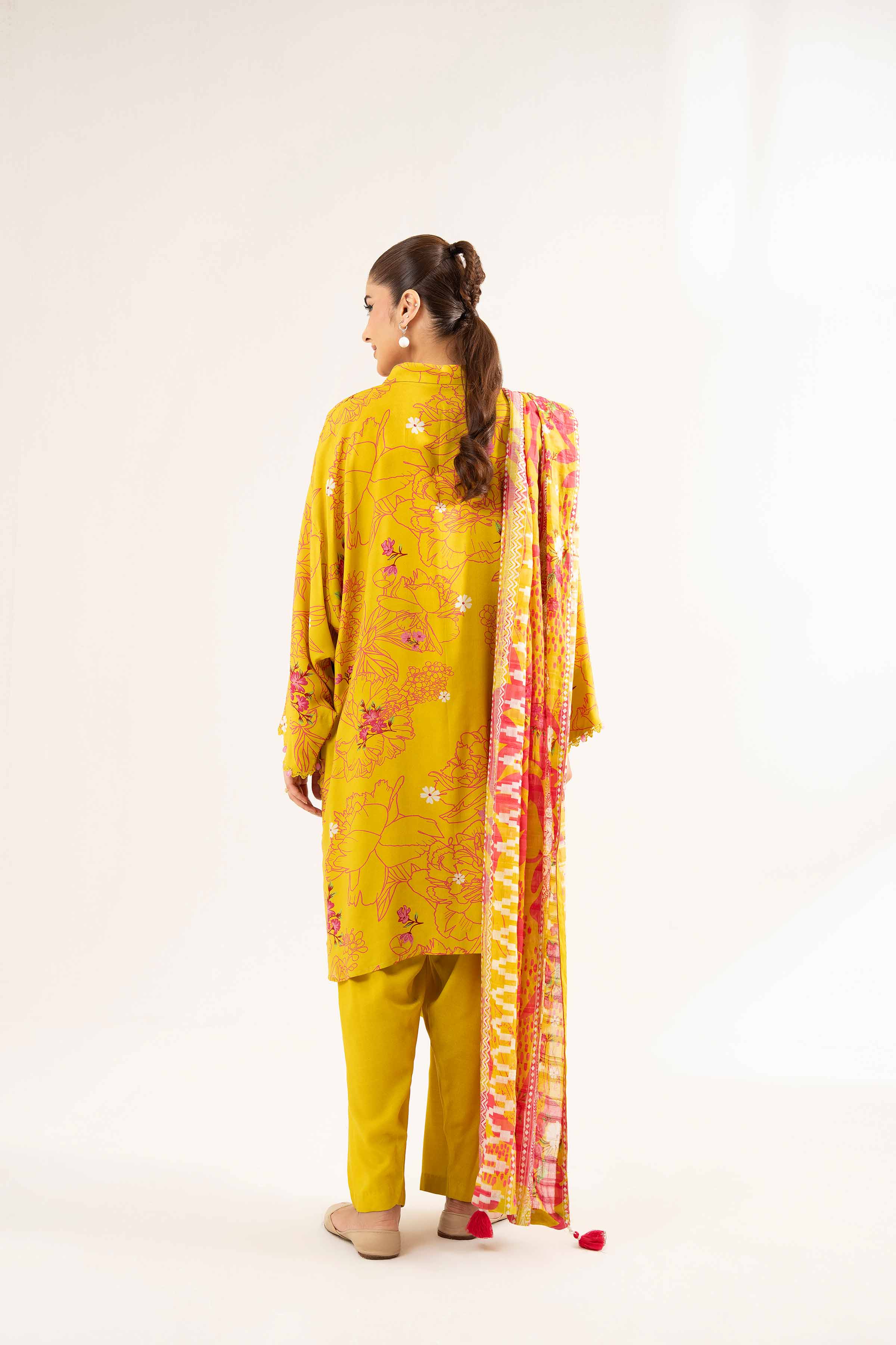 3 Piece - Printed Suit - 42502198 for Women - Unstitched Collection | Nishat | Shop Online