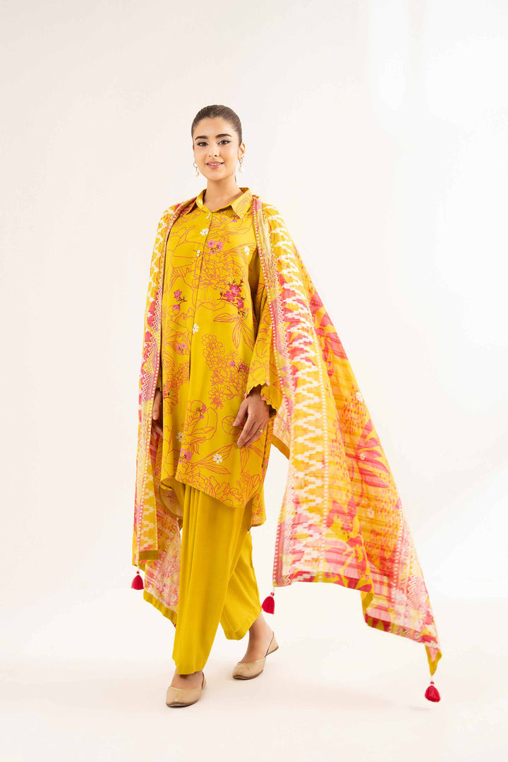 3 Piece - Printed Suit - 42502198 for Women - Unstitched Collection | Nishat | Shop Online