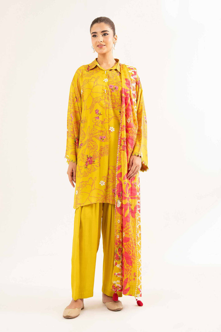 3 Piece - Printed Suit - 42502198 for Women - Unstitched Collection | Nishat | Shop Online