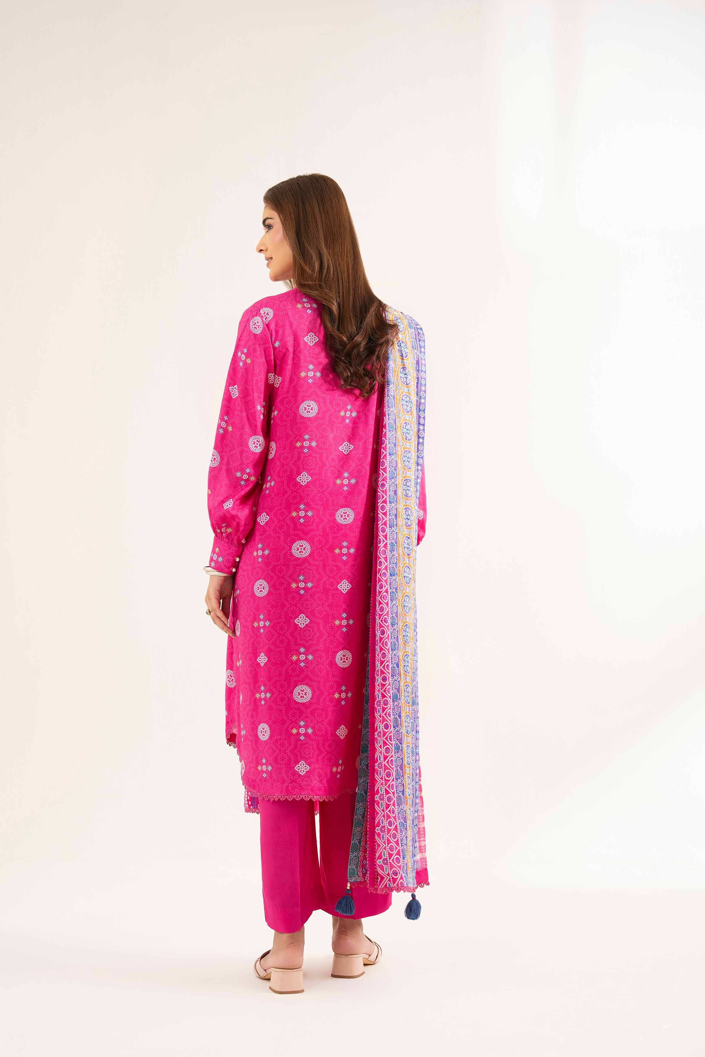 3 Piece - Printed Suit - 42502199 for Women - Unstitched Collection | Nishat | Shop Online