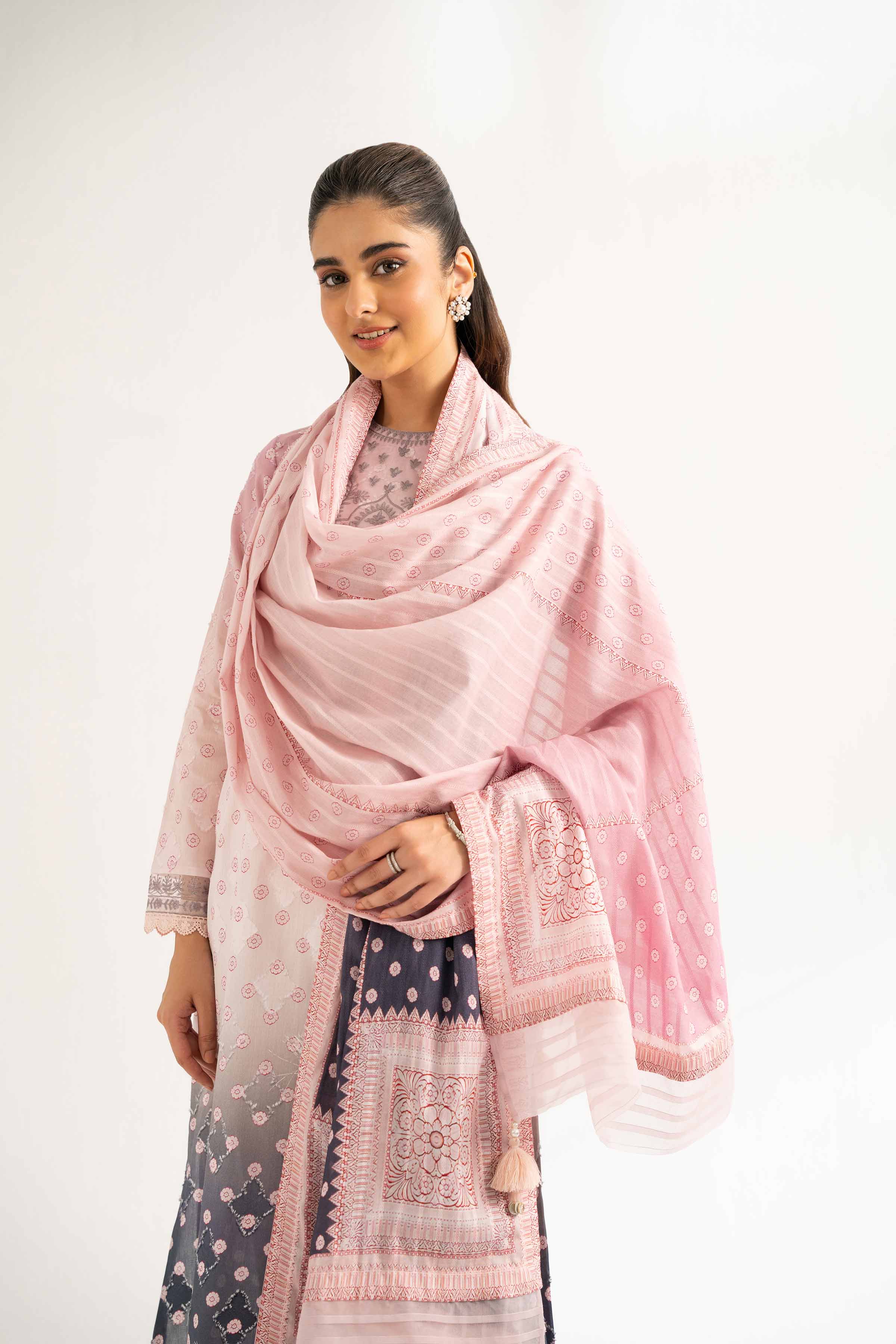 3 Piece - Digital Printed Suit - 42502207 for Women - Unstitched Collection | Nishat | Shop Online
