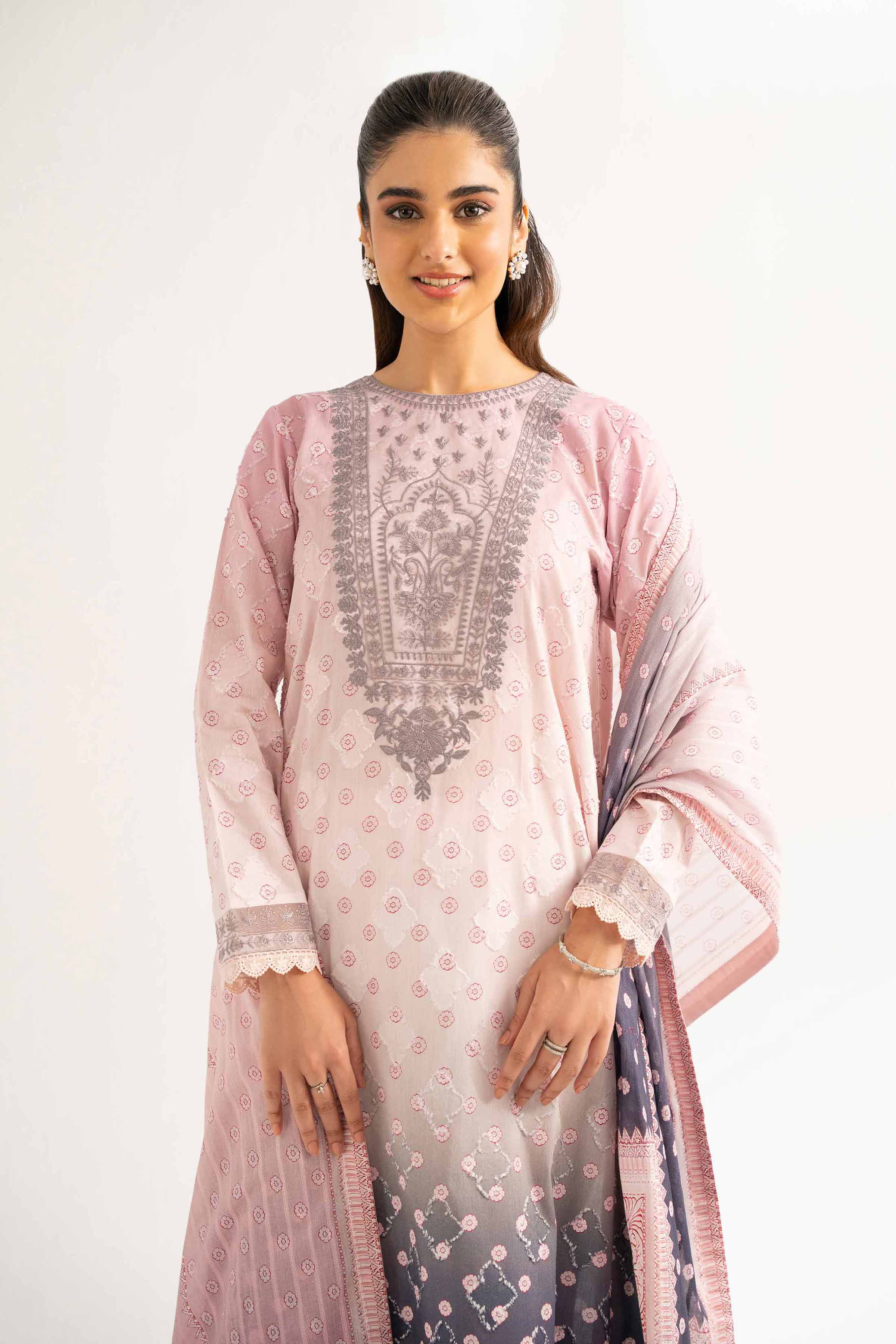 3 Piece - Digital Printed Suit - 42502207 for Women - Unstitched Collection | Nishat | Shop Online