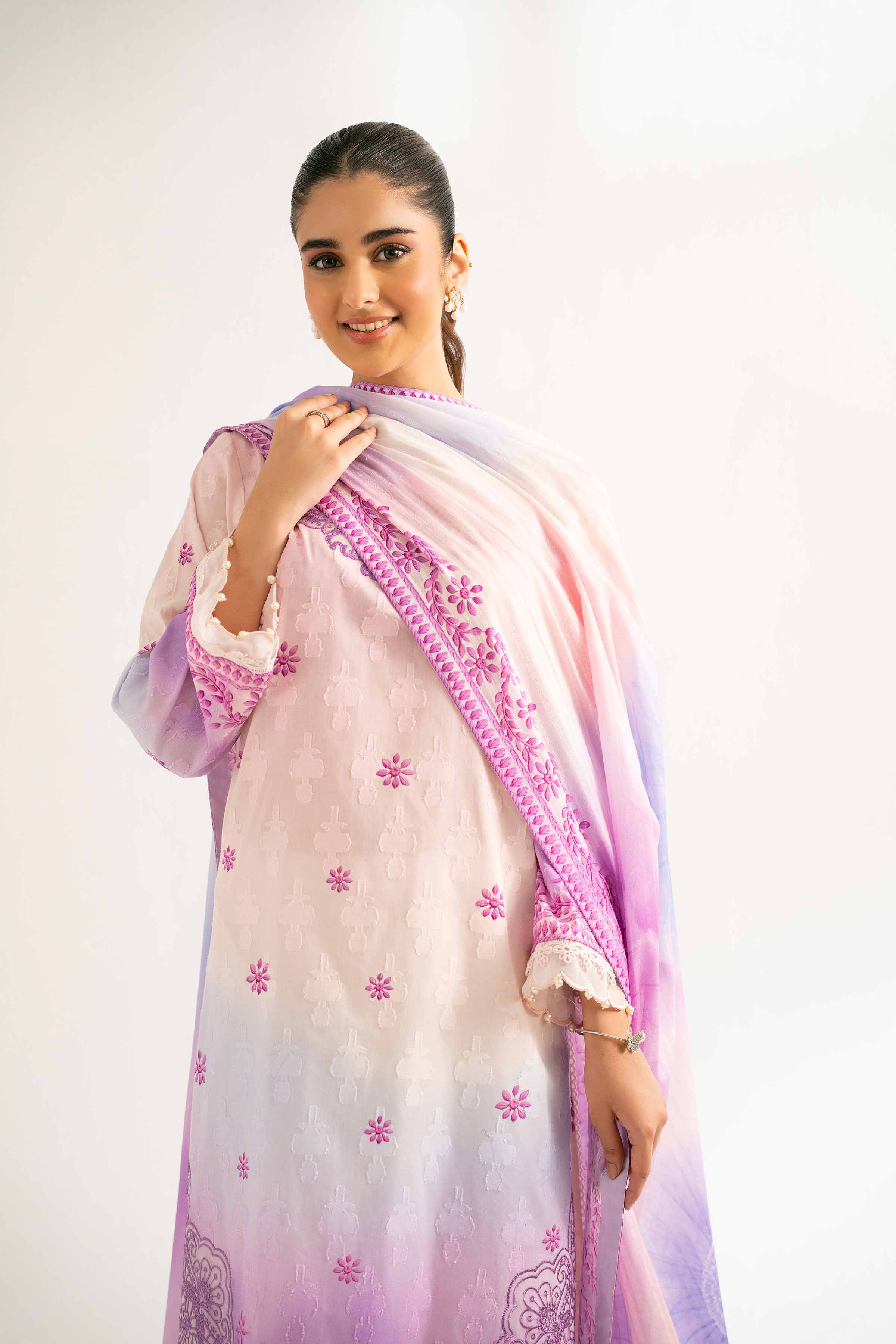 3 Piece - Digital Printed Suit - 42502208 for Women - Unstitched Collection | Nishat | Shop Online