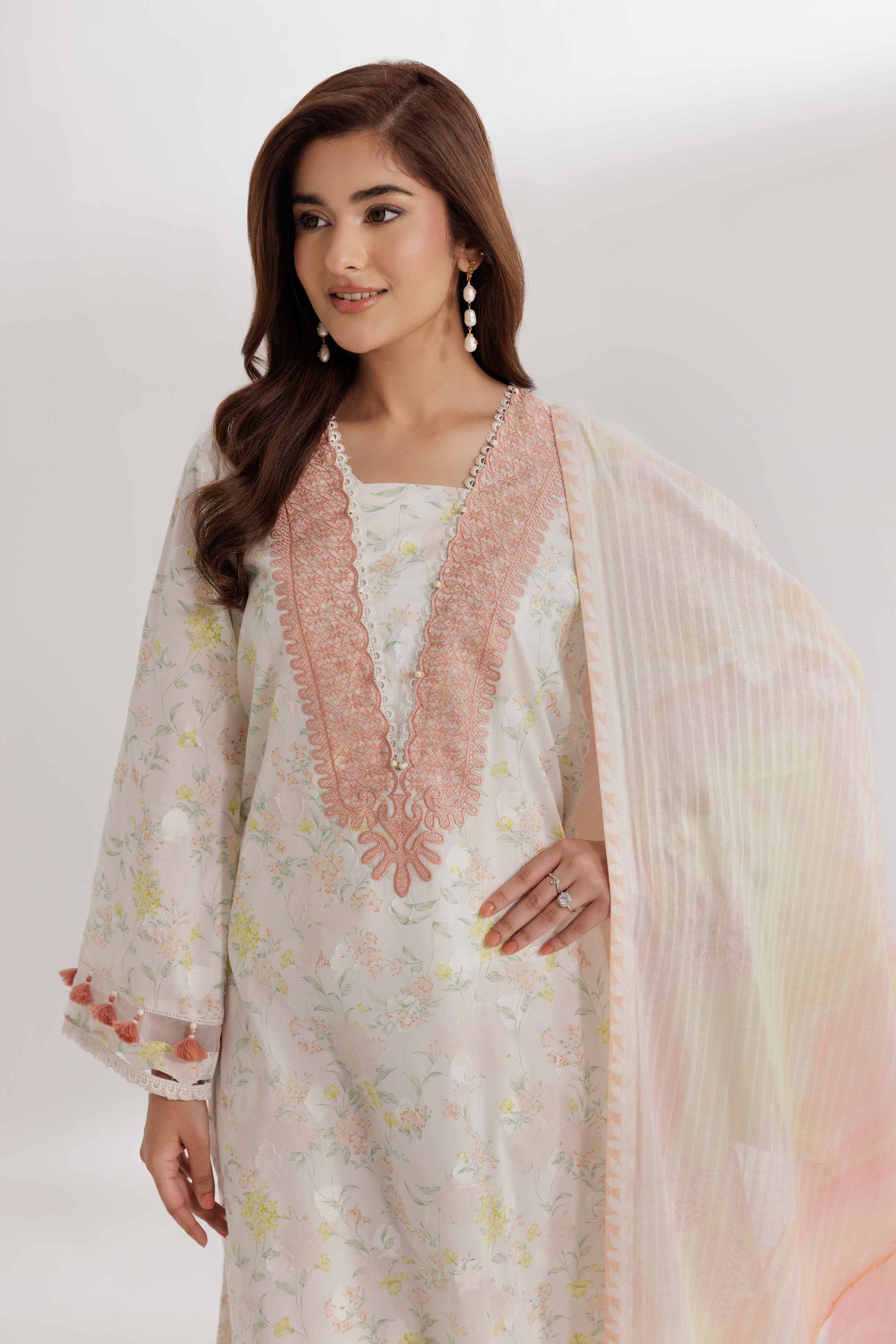 3 Piece - Digital Printed Suit - 42502209 for Women - Unstitched Collection | Nishat | Shop Online
