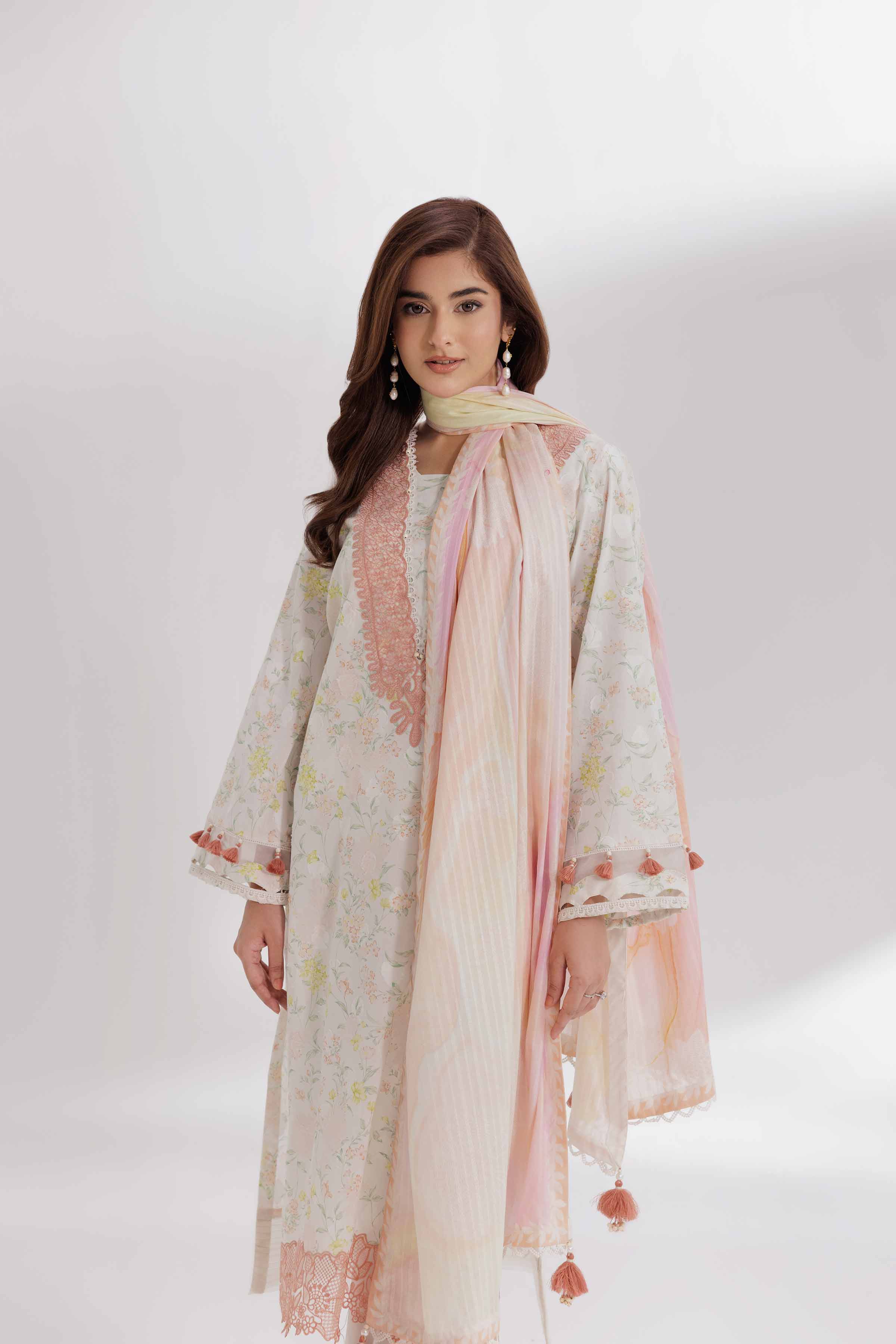 3 Piece - Digital Printed Suit - 42502209 for Women - Unstitched Collection | Nishat | Shop Online
