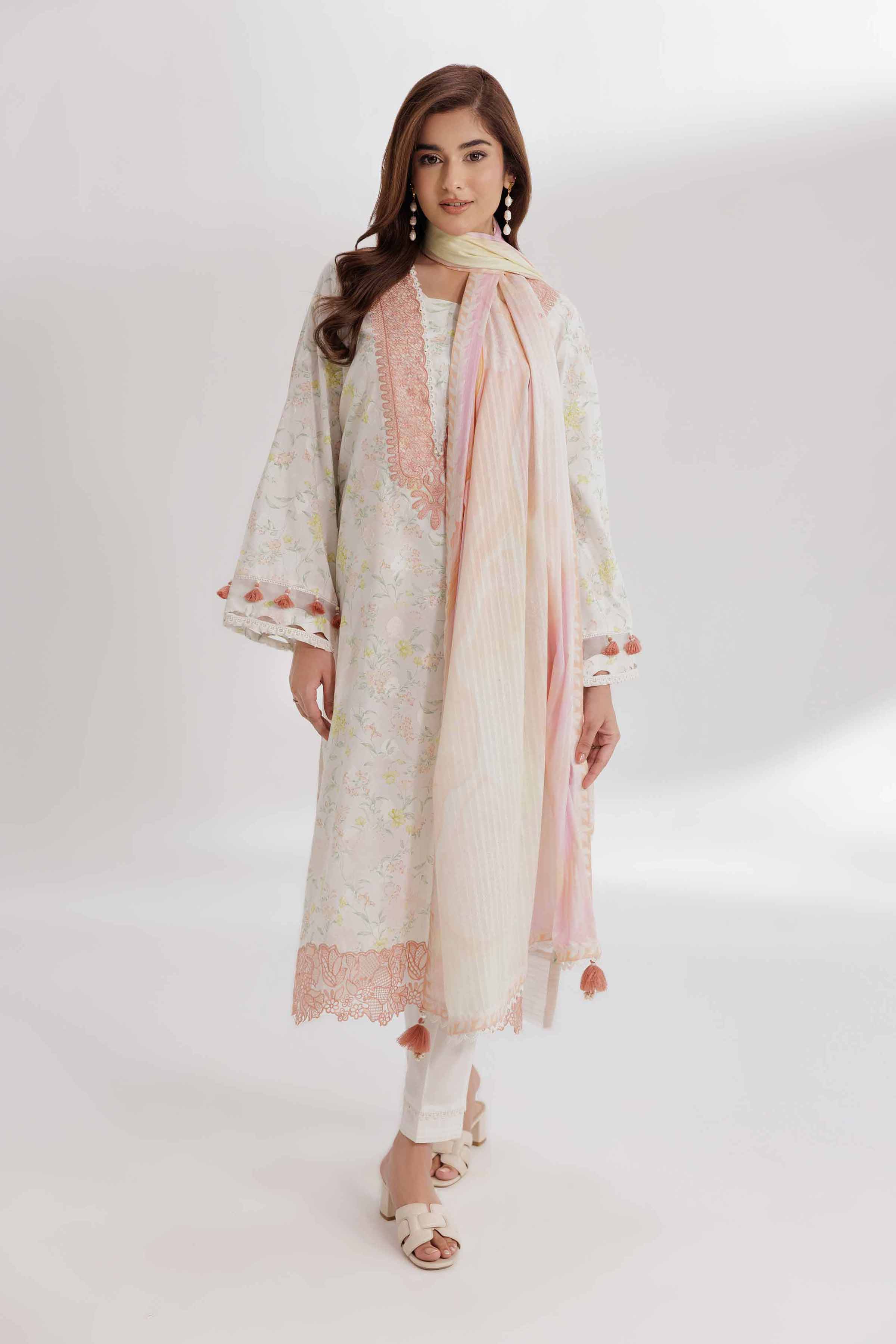 3 Piece - Digital Printed Suit - 42502209 for Women - Unstitched Collection | Nishat | Shop Online