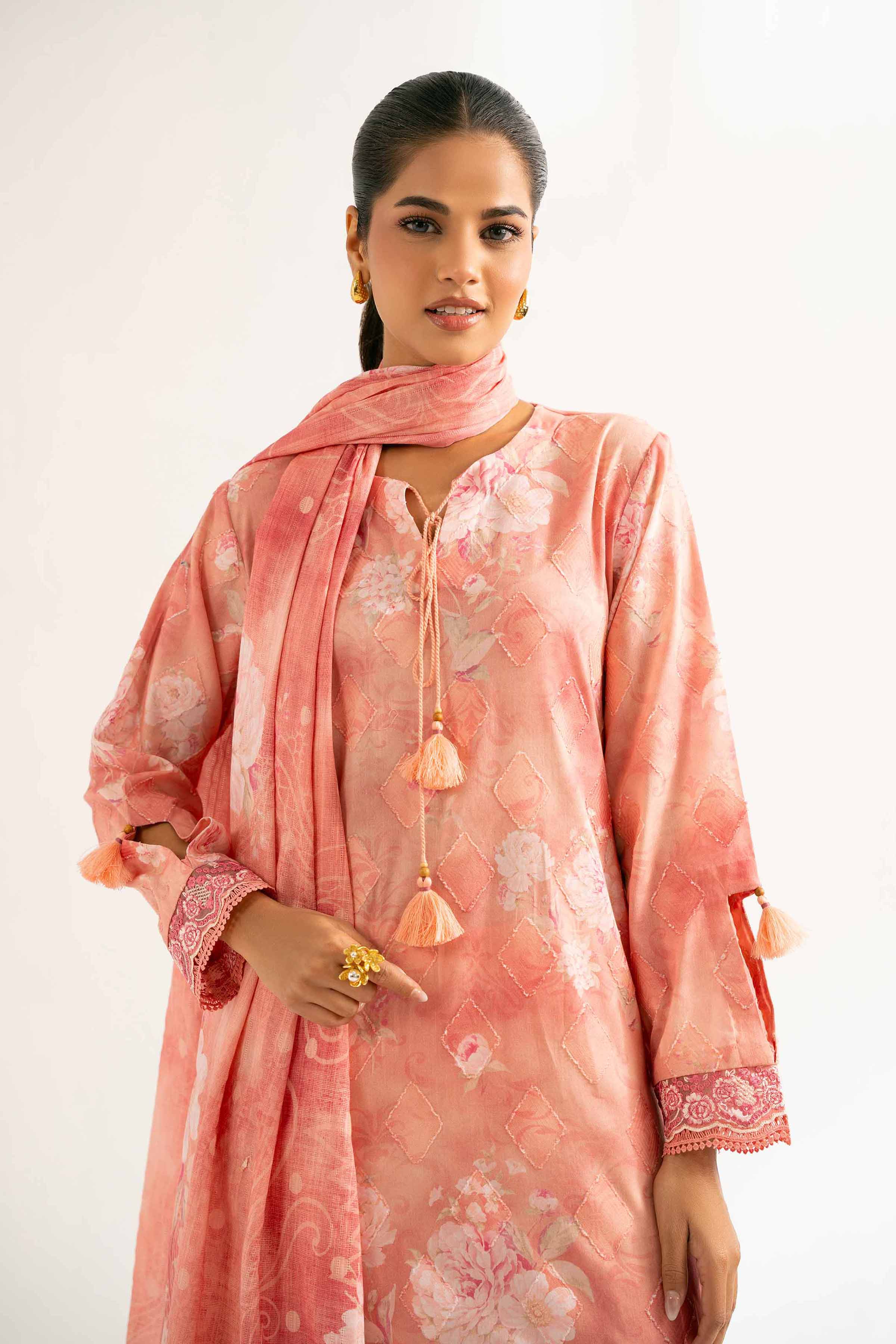 3 Piece - Digital Printed Suit - 42502210 for Women - Unstitched Collection | Nishat | Shop Online