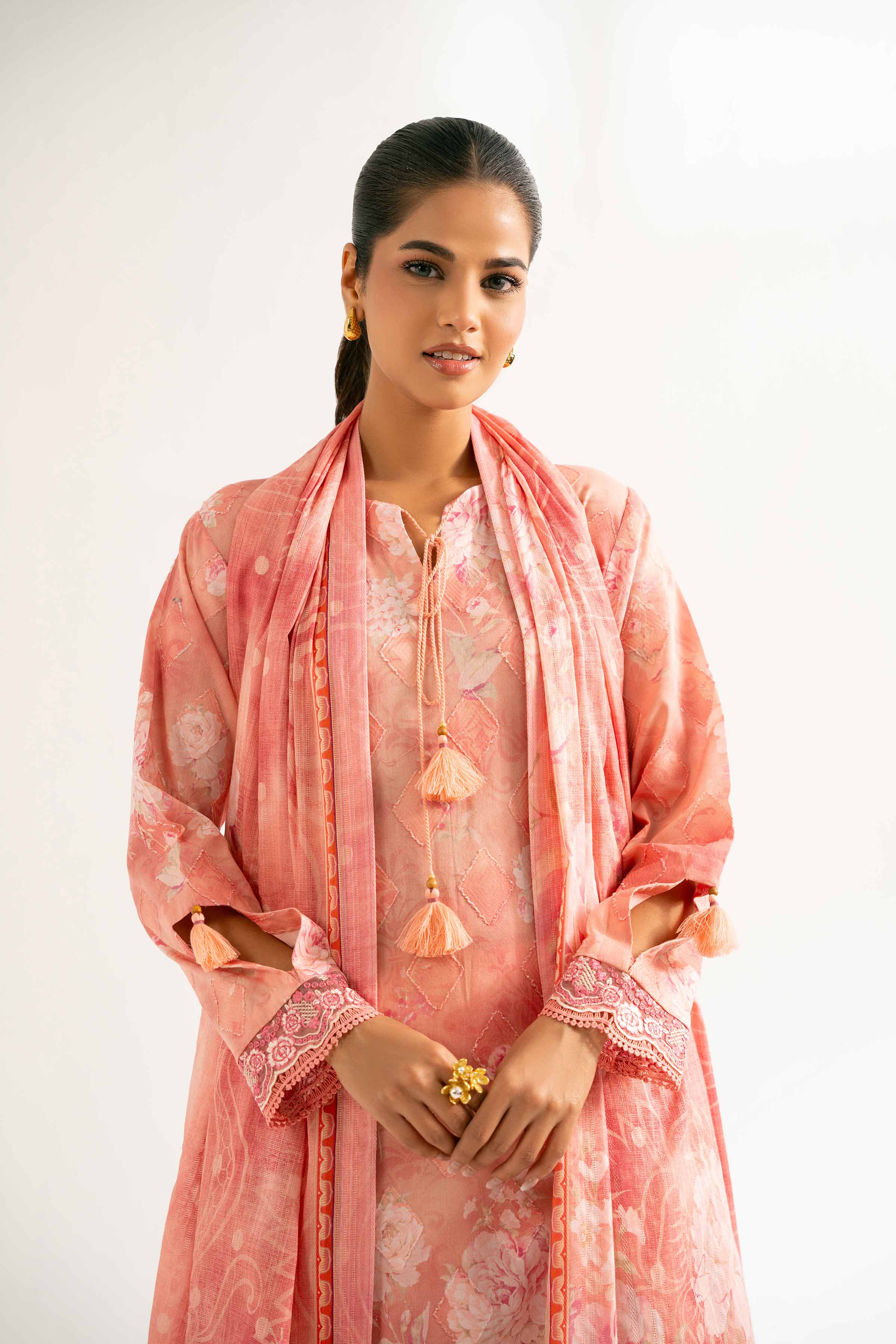 3 Piece - Digital Printed Suit - 42502210 for Women - Unstitched Collection | Nishat | Shop Online