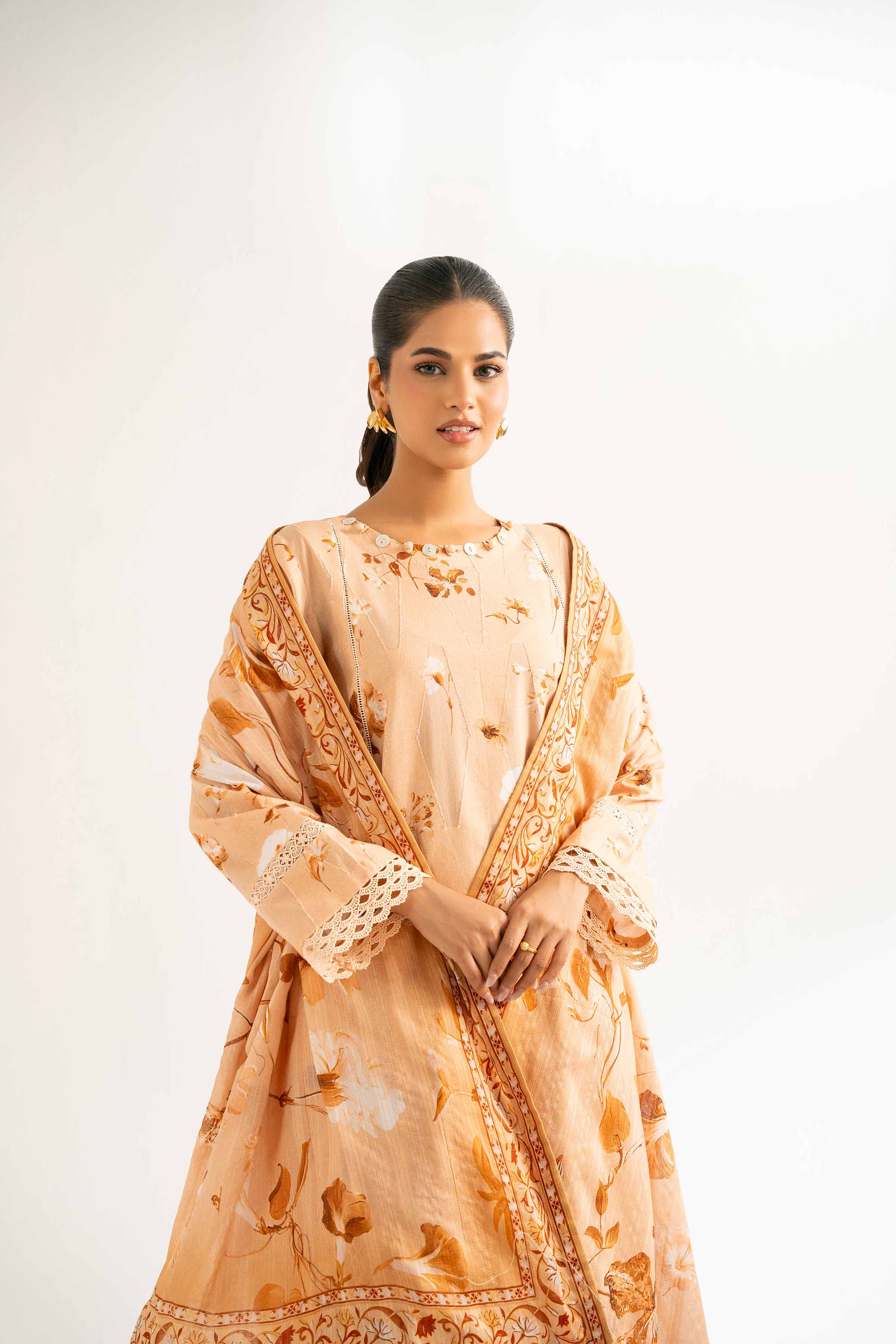 3 Piece - Digital Printed Suit - 42502211 for Women - Unstitched Collection | Nishat | Shop Online