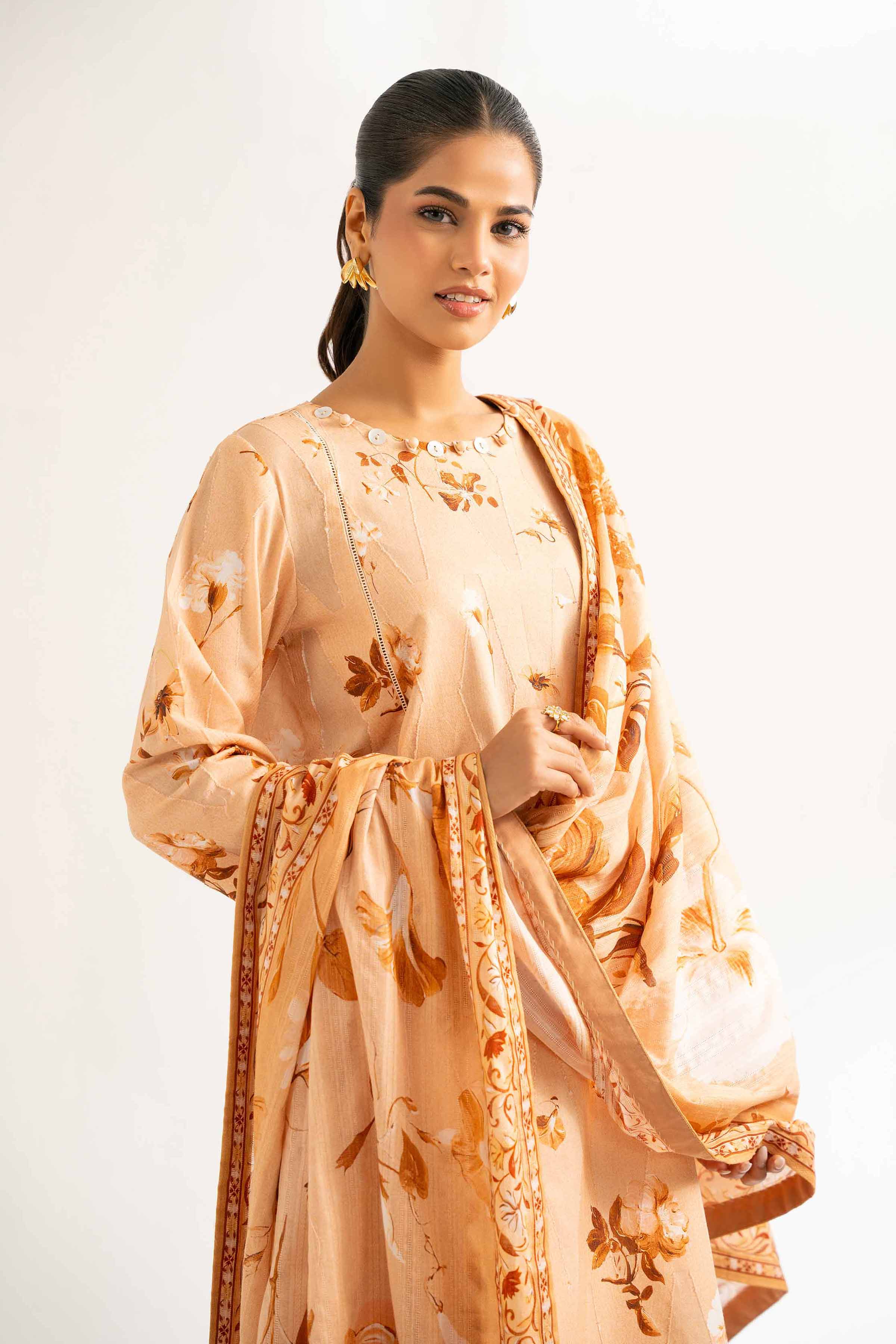 3 Piece - Digital Printed Suit - 42502211 for Women - Unstitched Collection | Nishat | Shop Online