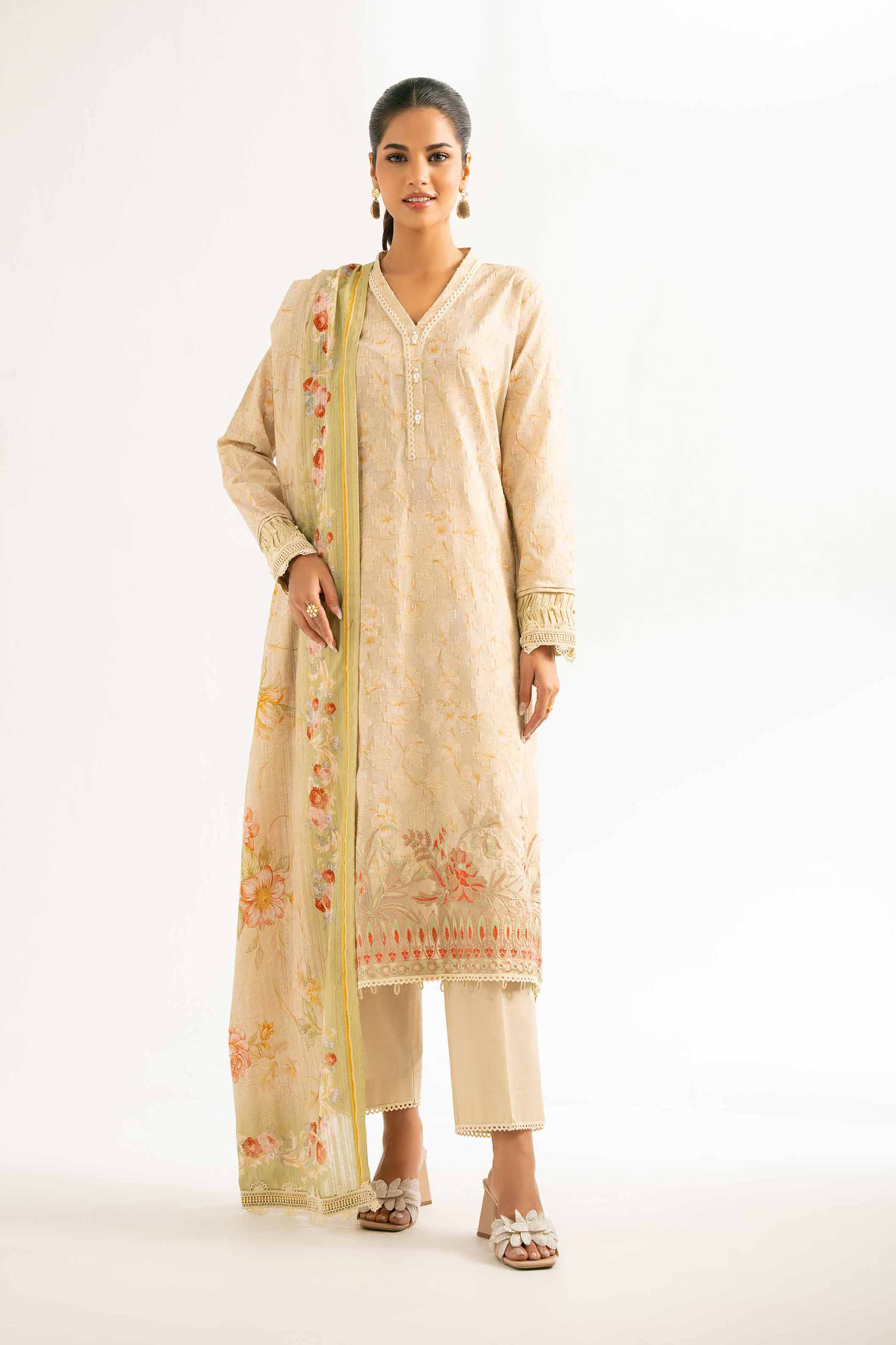 3 Piece - Digital Printed Suit - 42502212 for Women - Unstitched Collection | Nishat | Shop Online