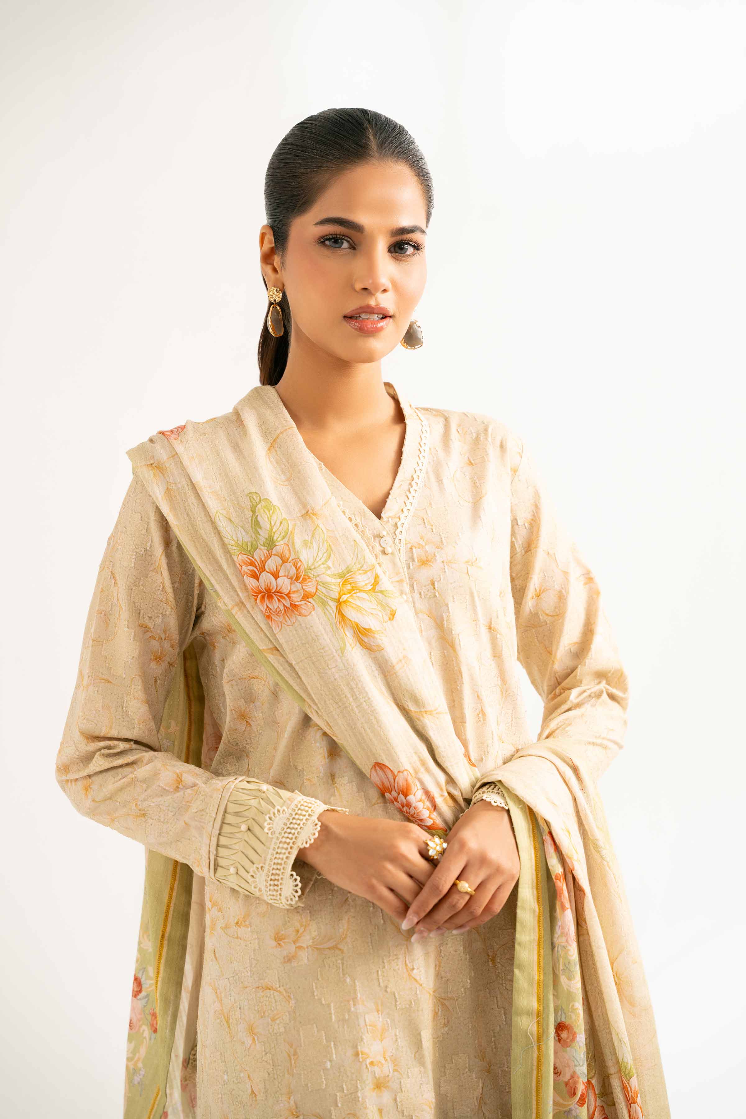 3 Piece - Digital Printed Suit - 42502212 for Women - Unstitched Collection | Nishat | Shop Online