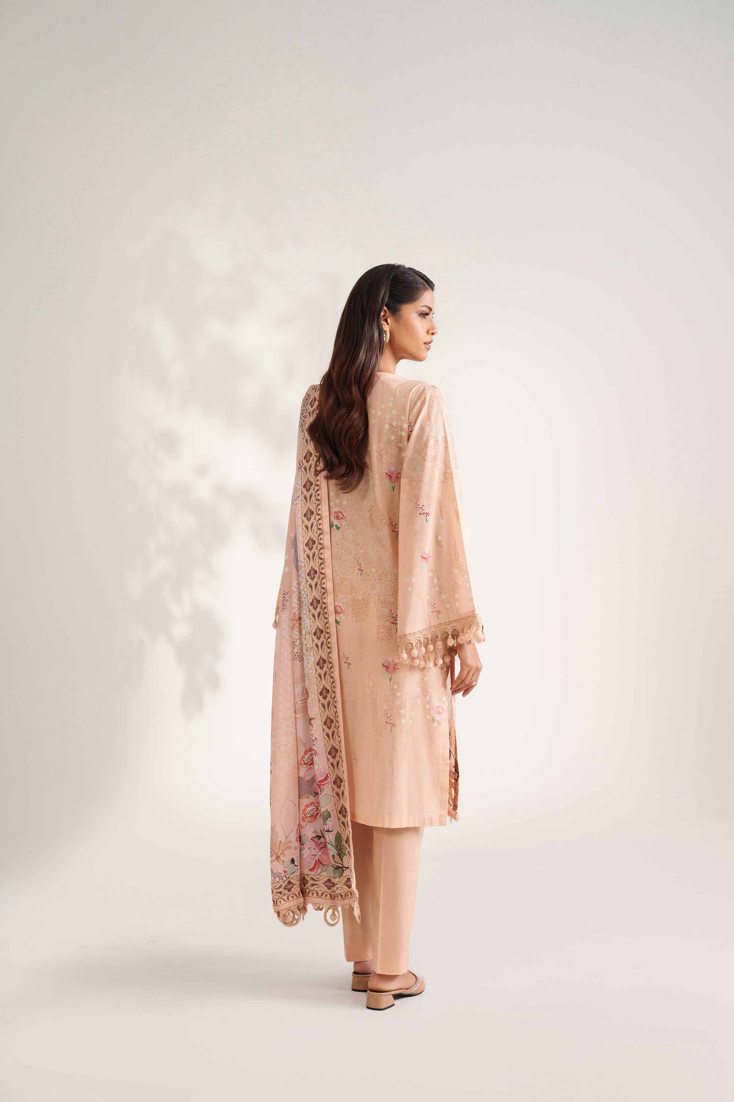 3 Piece - Digital Printed Embroidered Suit - 42502215 for Women - Unstitched Collection | Nishat | Shop Online