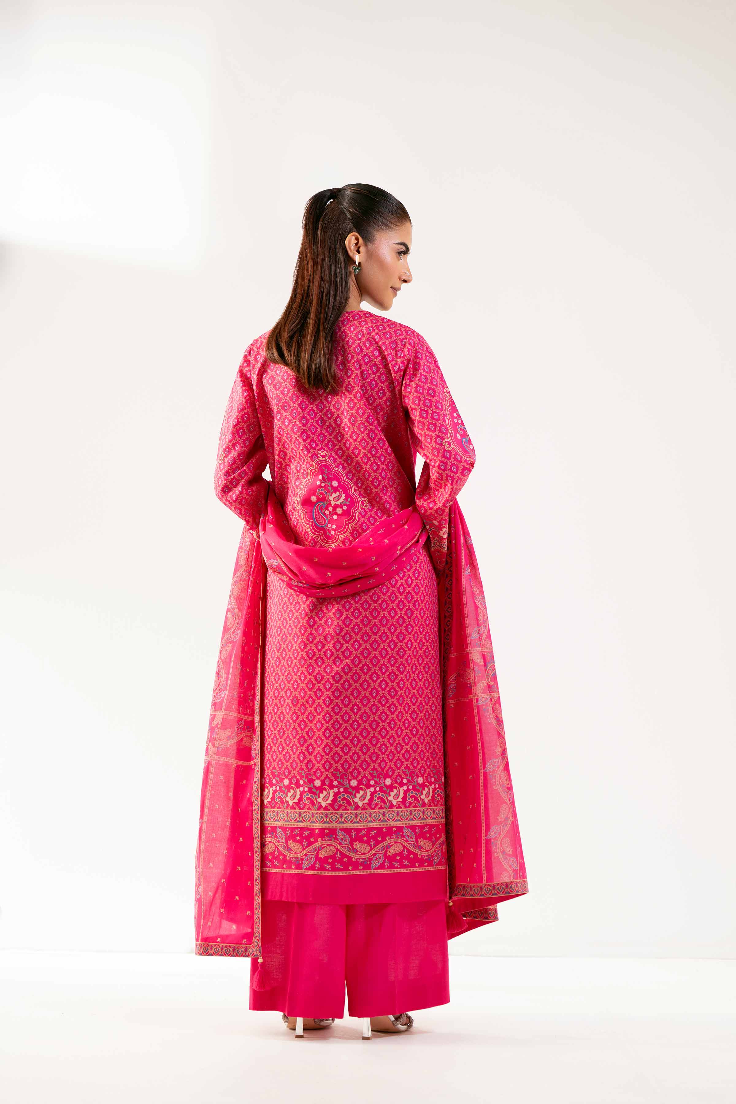 3 Piece - Digital Printed Suit - 42502228 for Women - Unstitched Collection | Nishat | Shop Online
