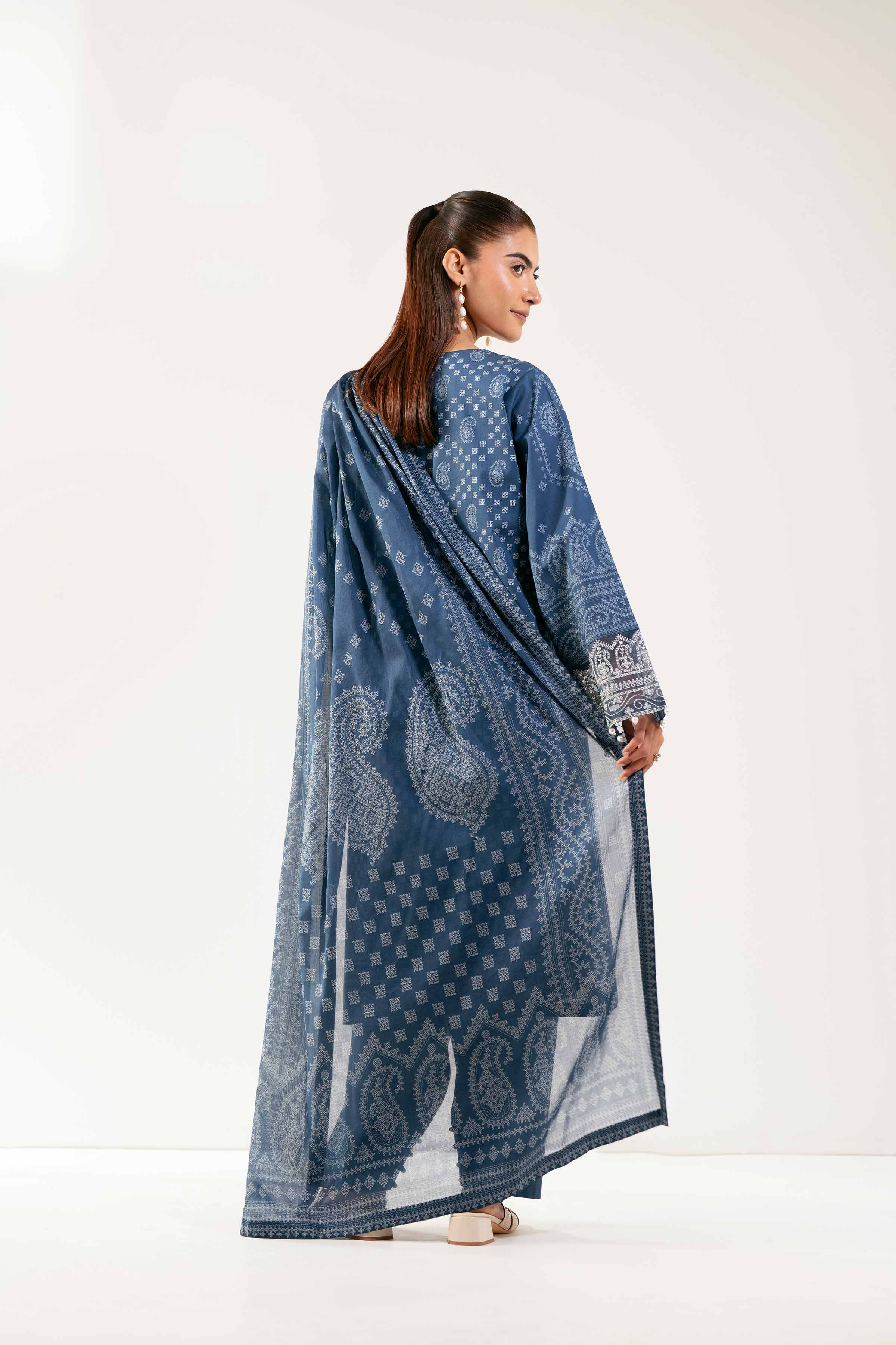 3 Piece - Digital Printed Suit - 42502229 for Women - Unstitched Collection | Nishat | Shop Online