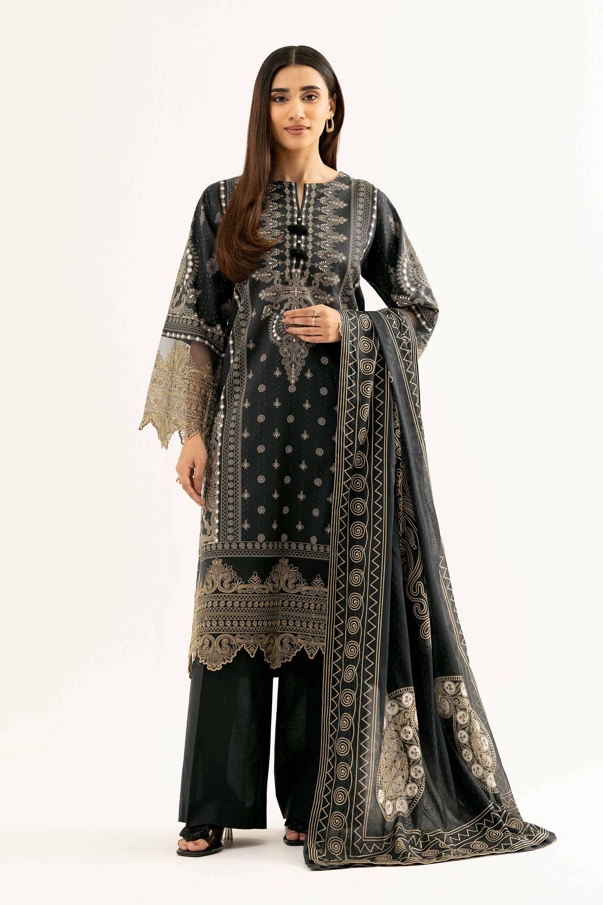 3 Piece - Digital Printed Suit - 42502232 for Women - Unstitched Collection | Nishat | Shop Online