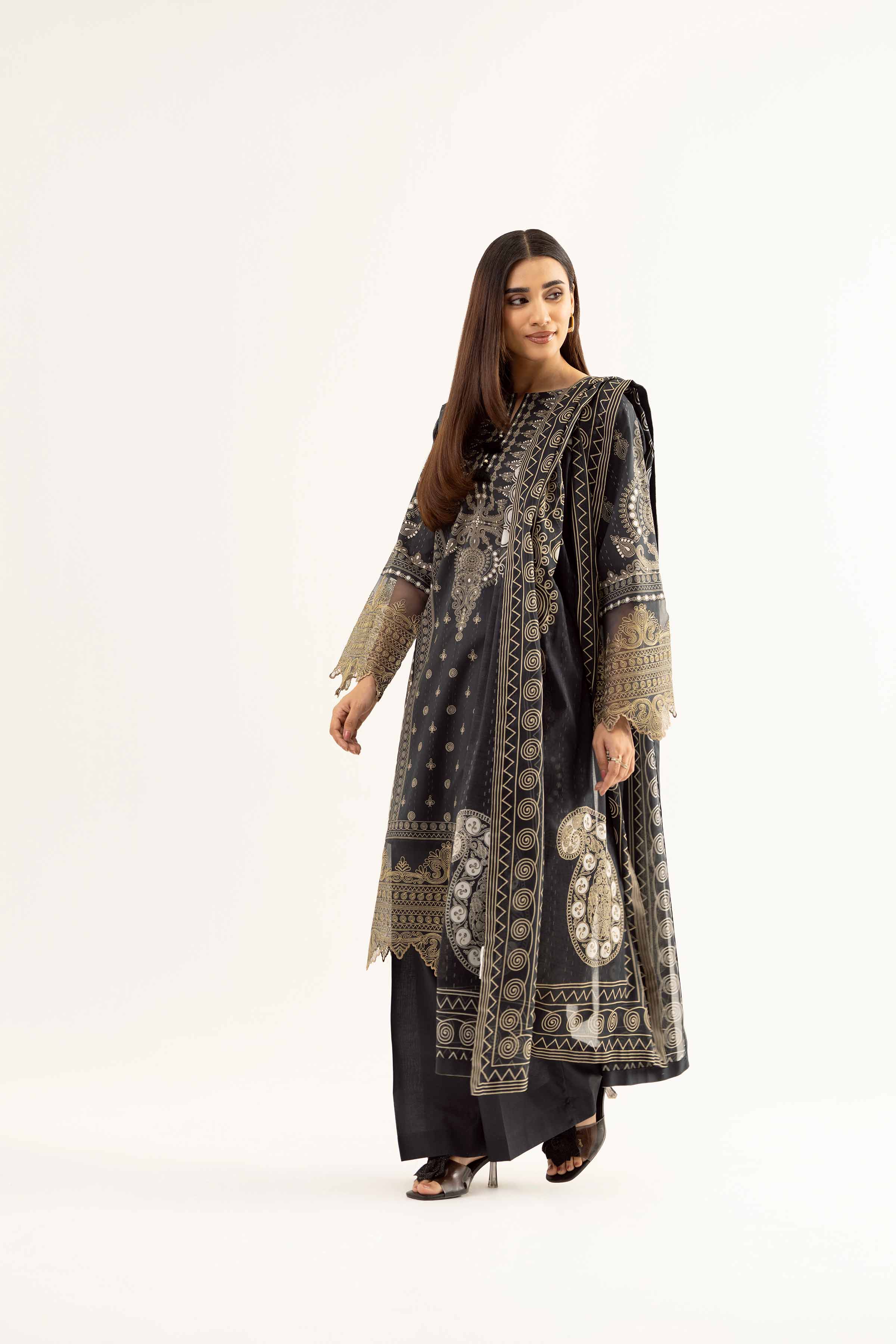 3 Piece - Digital Printed Suit - 42502232 for Women - Unstitched Collection | Nishat | Shop Online