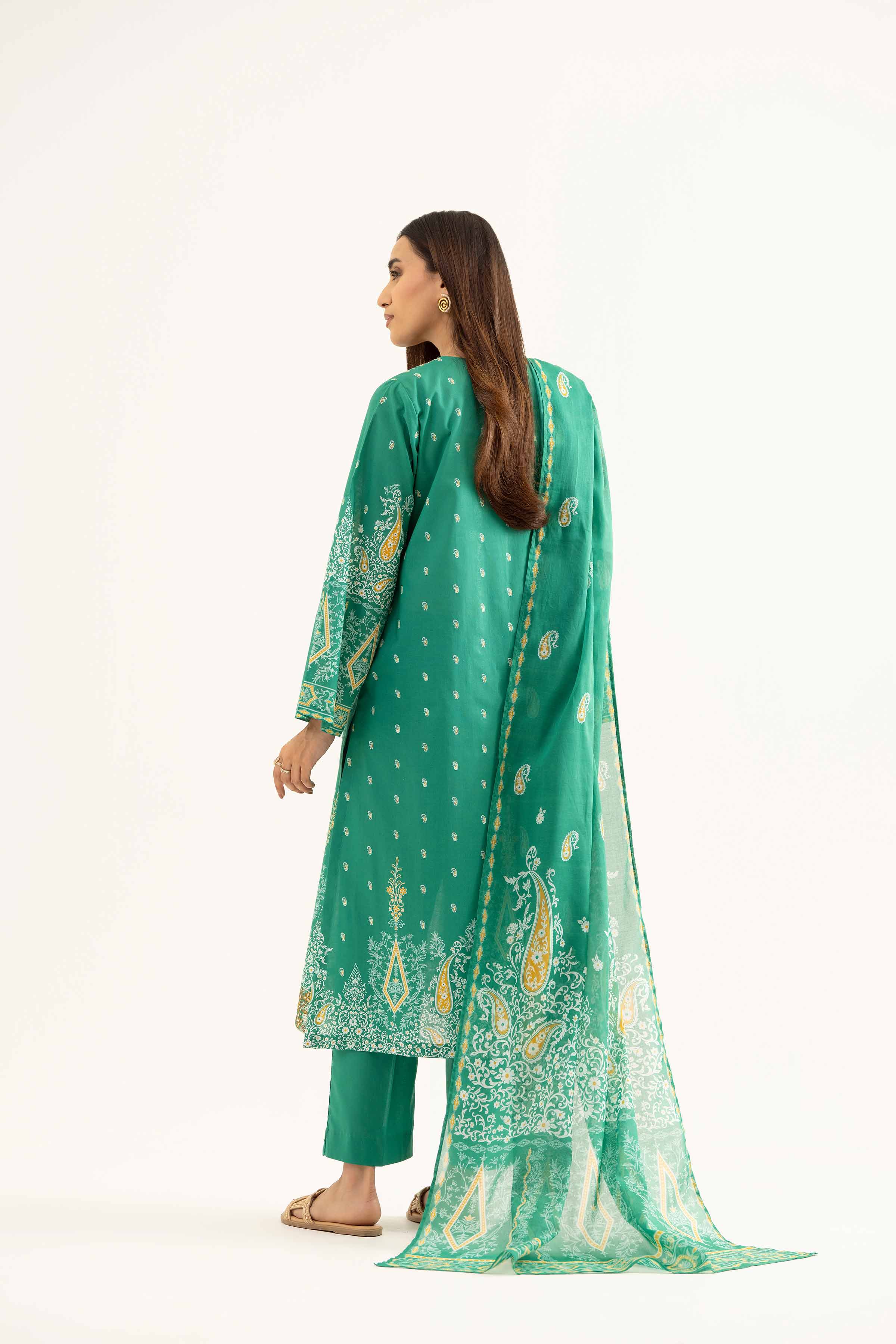 3 Piece - Digital Printed Suit - 42502233 for Women - Unstitched Collection | Nishat | Shop Online