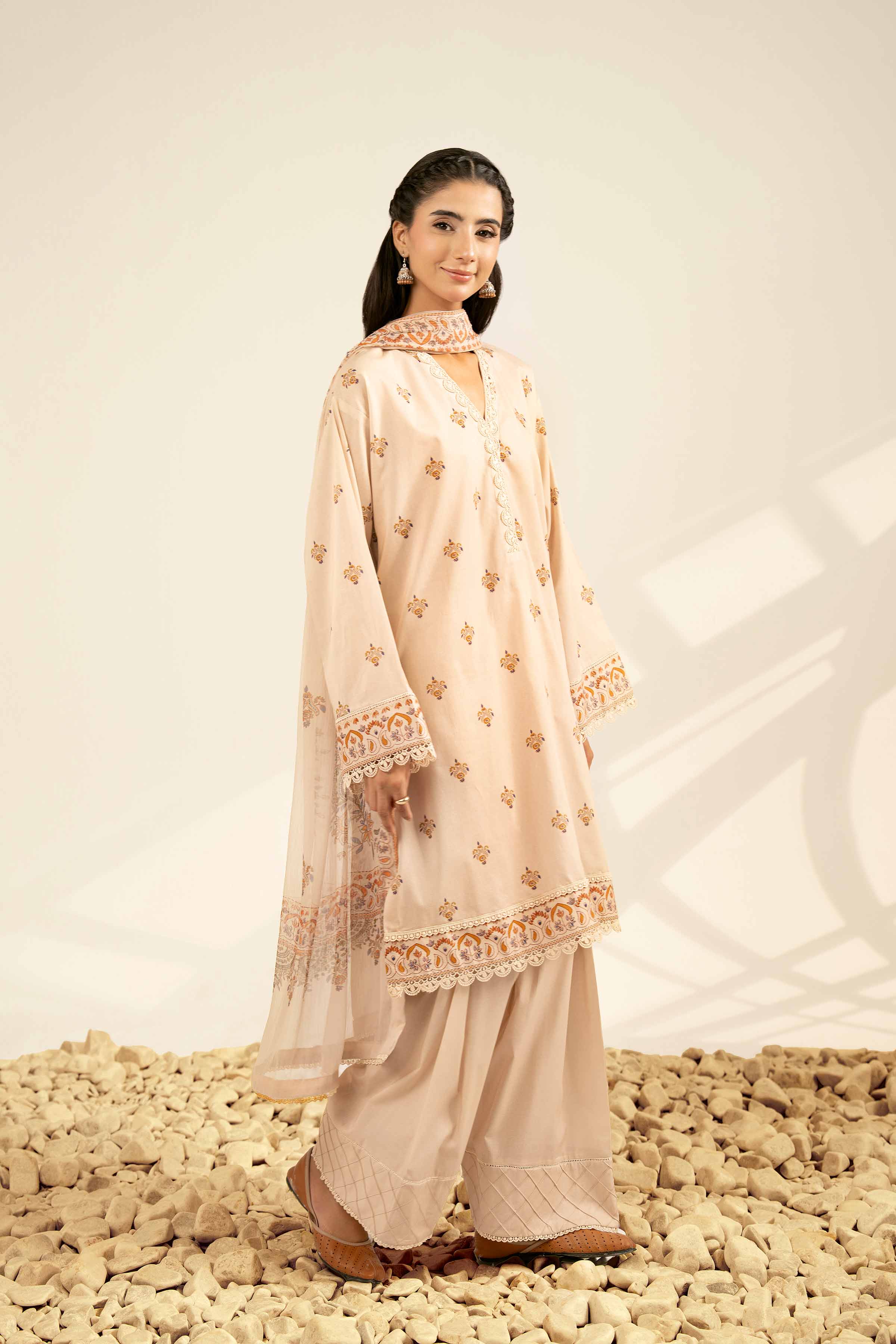 3 Piece - Digital Printed Suit - 42502234 for Women - Unstitched Collection | Nishat | Shop Online