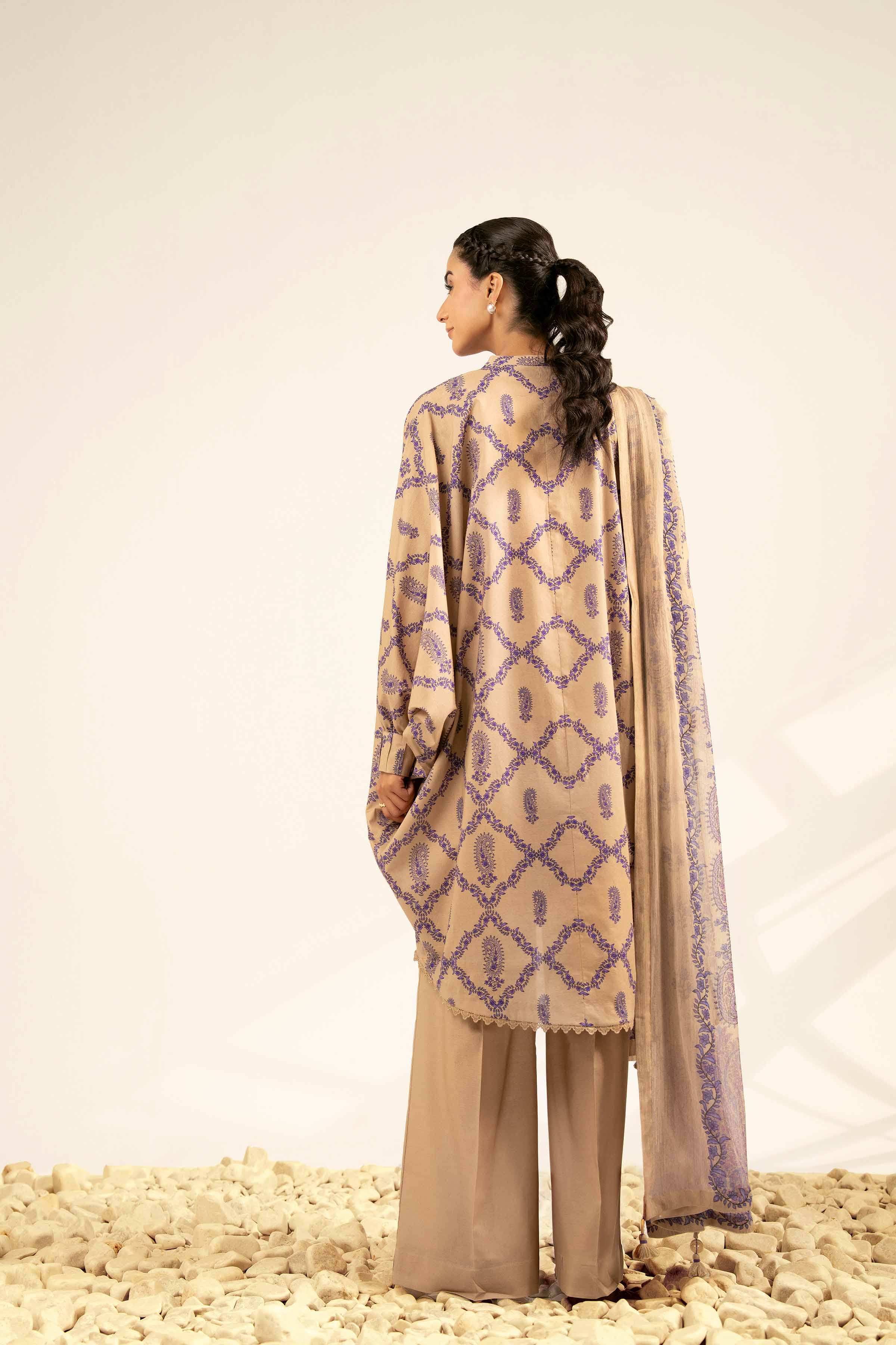 3 Piece - Digital Printed Suit - 42502239 for Women - Unstitched Collection | Nishat | Shop Online