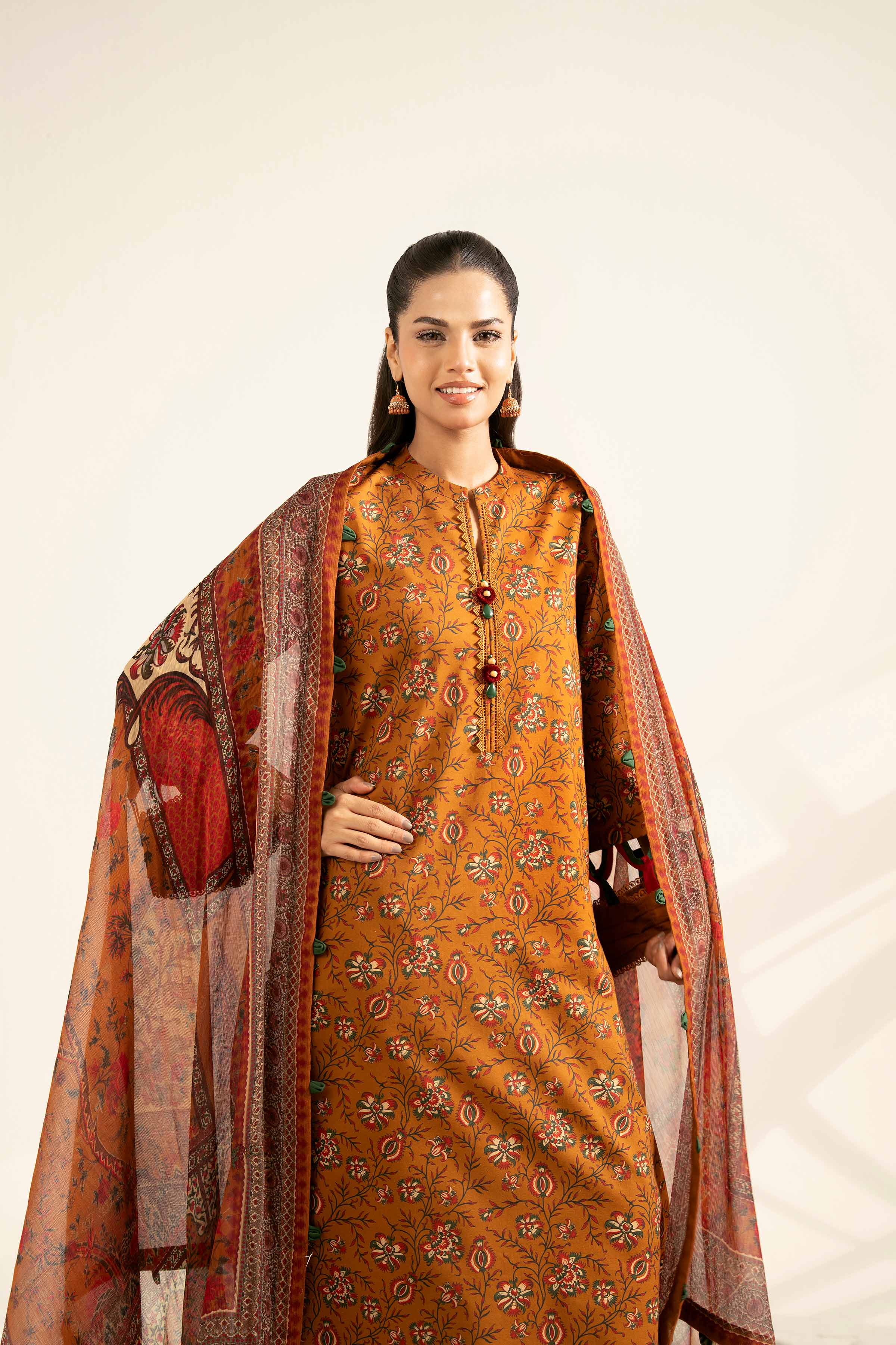 3 Piece - Digital Printed Suit - 42502241 for Women - Unstitched Collection | Nishat | Shop Online