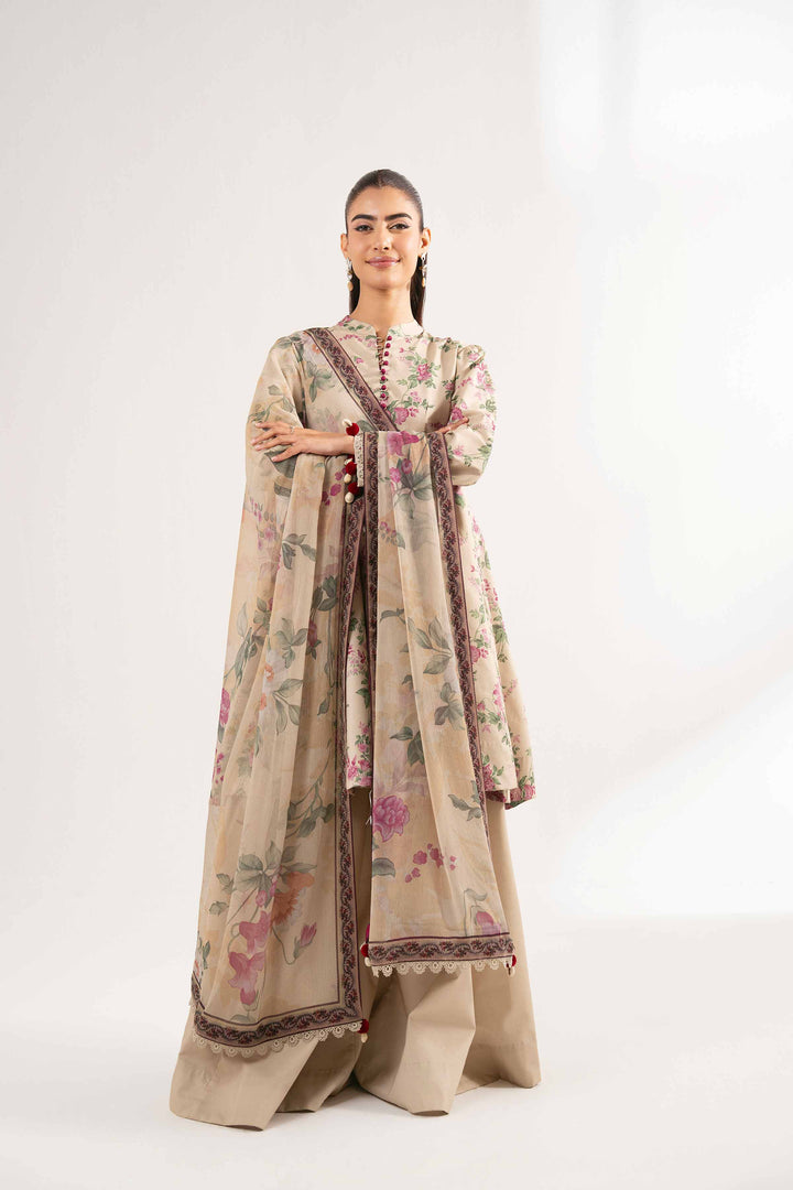 3 Piece - Digital Printed Suit - 42502243 for Women - Unstitched Collection | Nishat | Shop Online