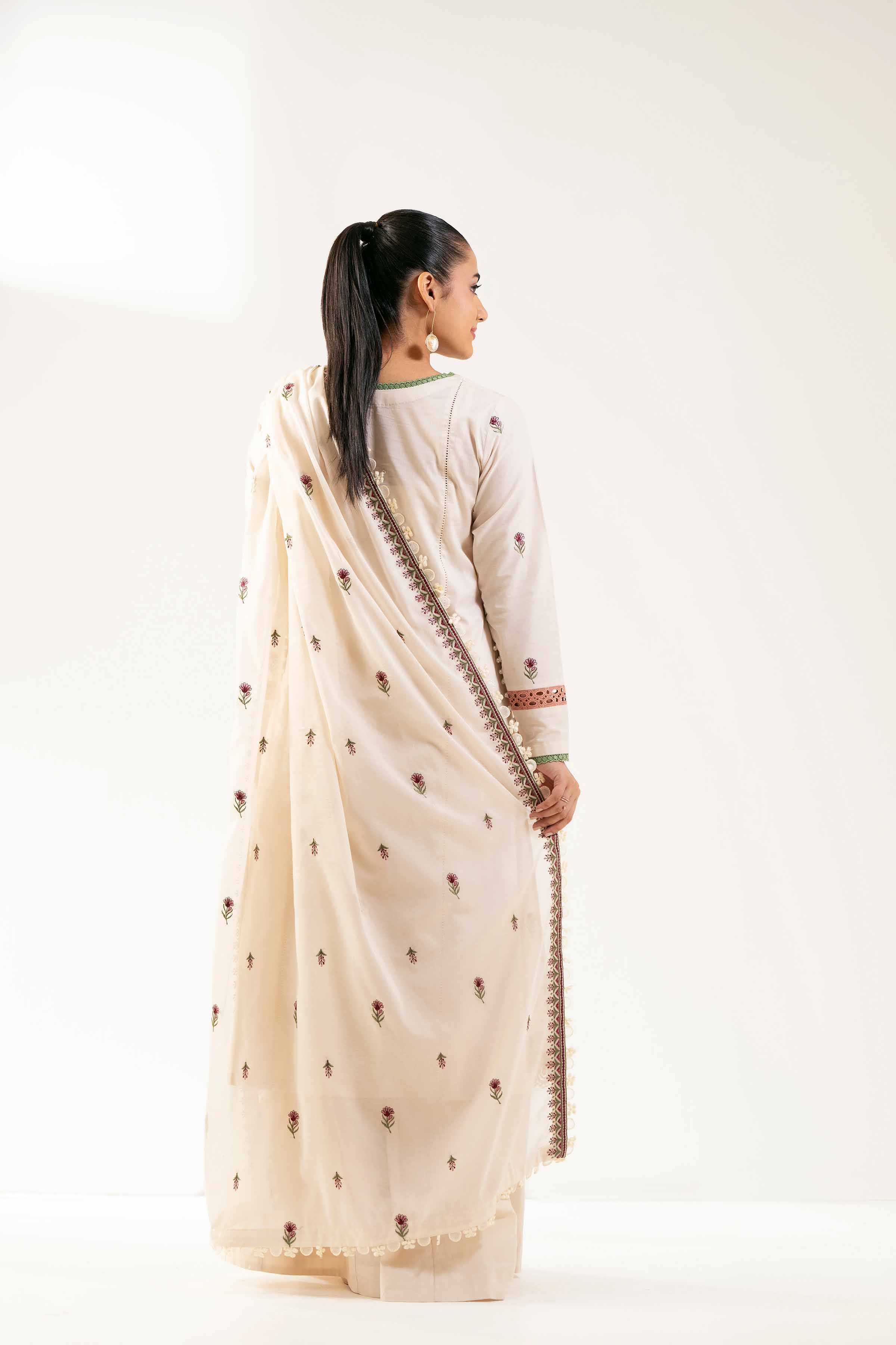 3 Piece - Dyed Embroidered Suit - 42502245 for Women - Unstitched Collection | Nishat | Shop Online