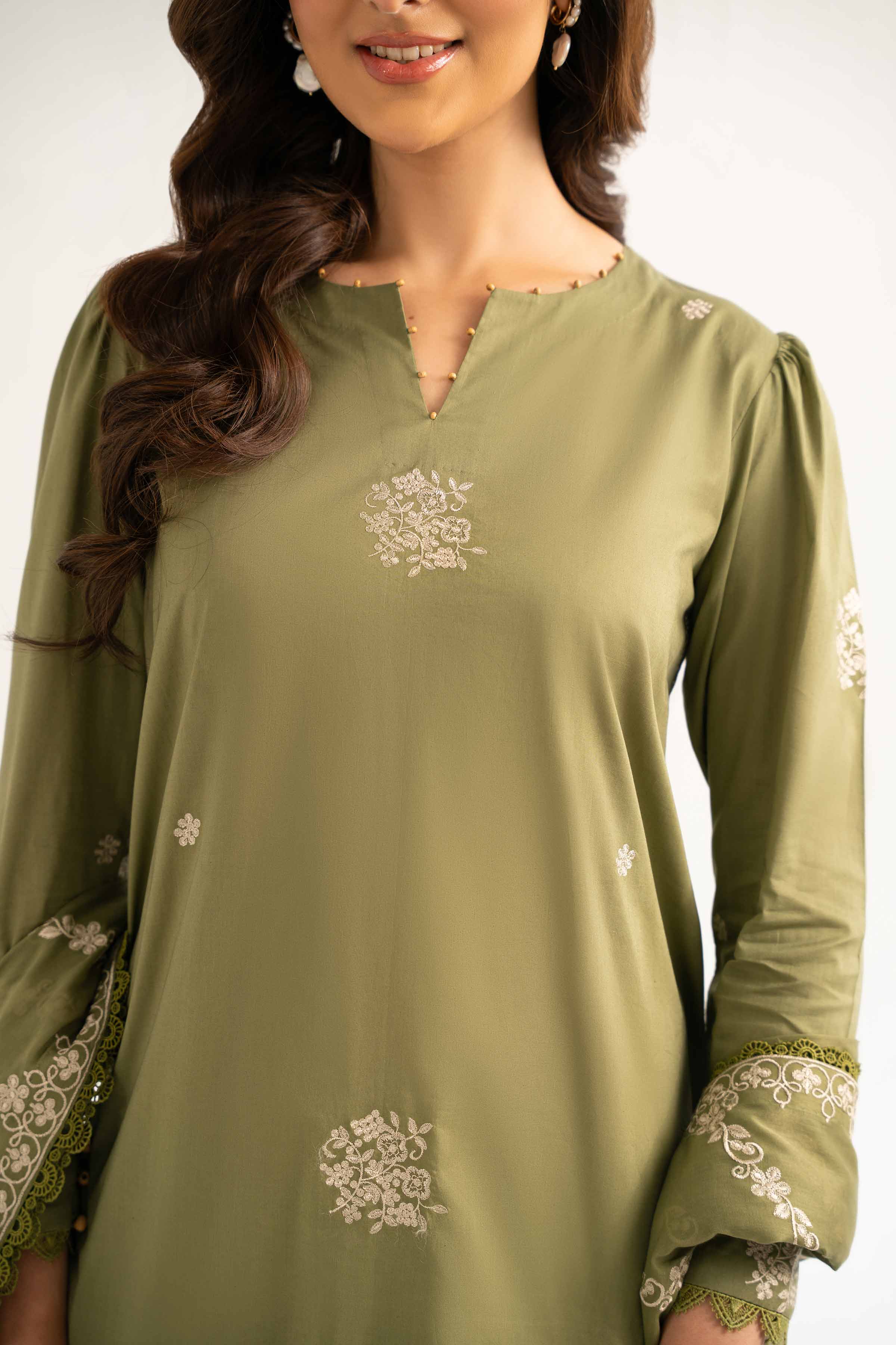 3 Piece - Dyed Embroidered Suit - 42502247 for Women - Unstitched Collection | Nishat | Shop Online