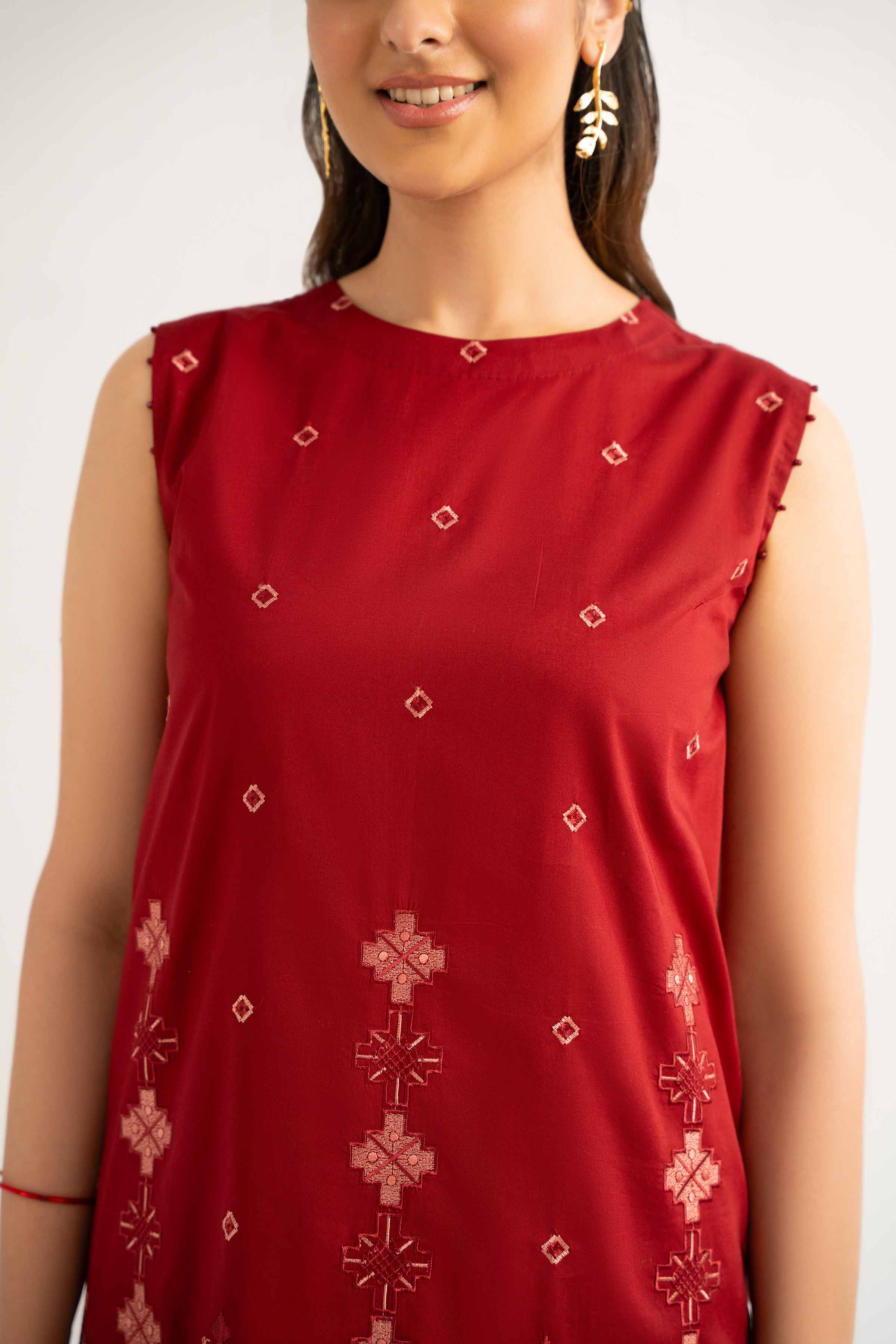 3 Piece - Dyed Embroidered Suit - 42502248 for Women - Unstitched Collection | Nishat | Shop Online