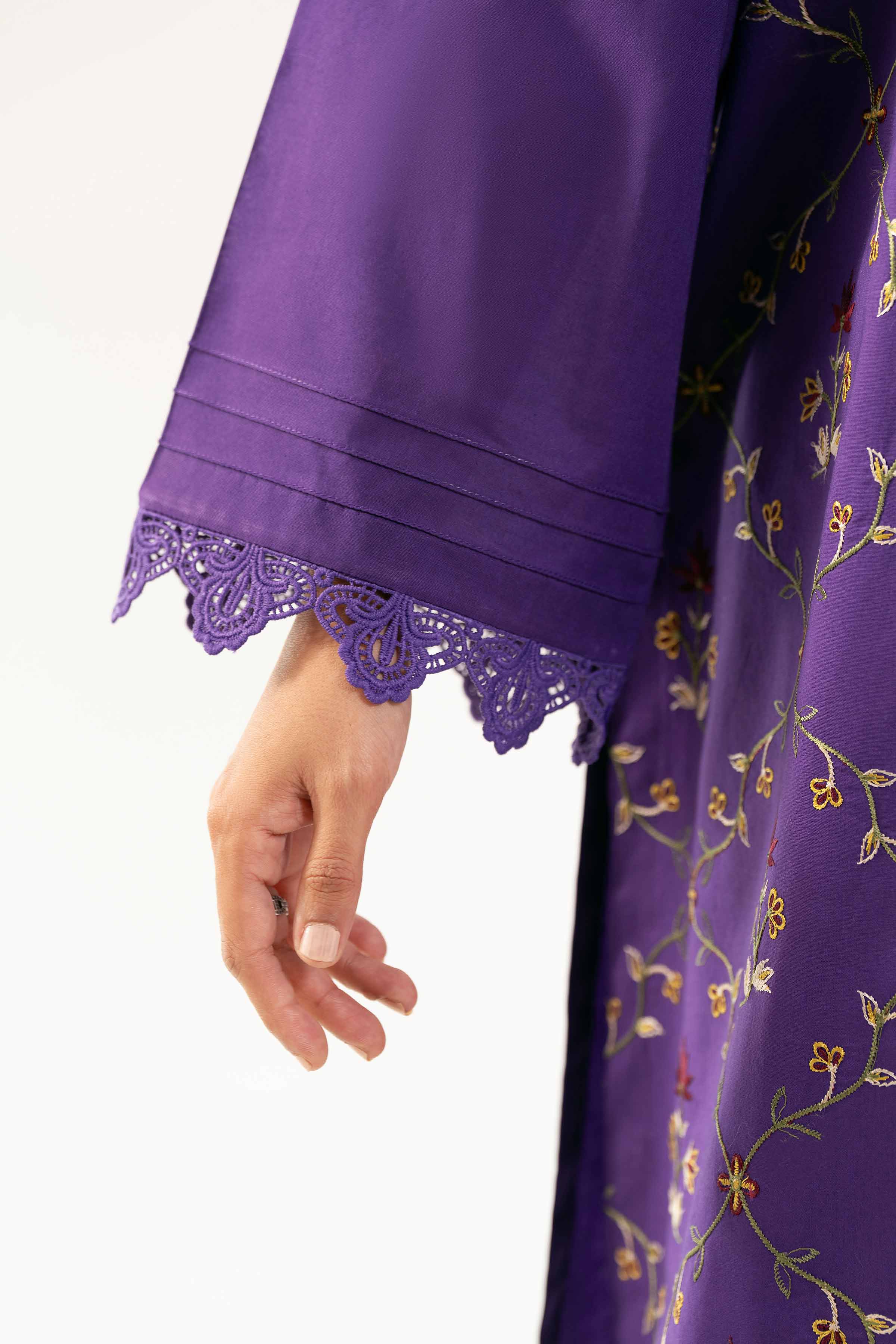 3 Piece - Dyed Embroidered Suit - 42502253 for Women - Unstitched Collection | Nishat | Shop Online