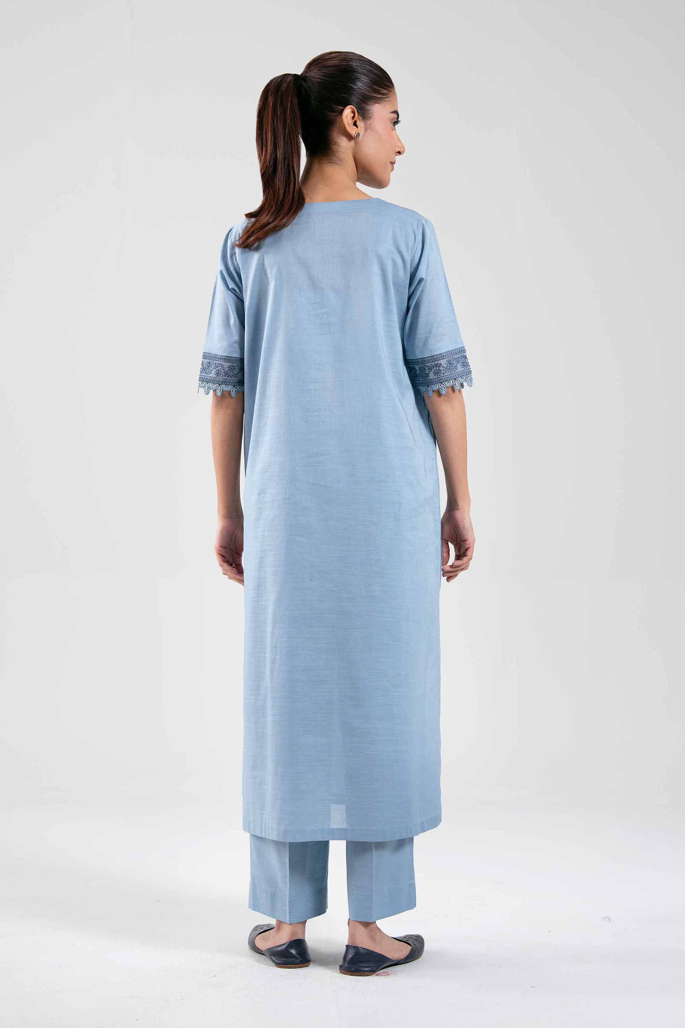 2 Piece - Embroidered Suit - 42502306 for Women - Unstitched Collection | Nishat | Shop Online