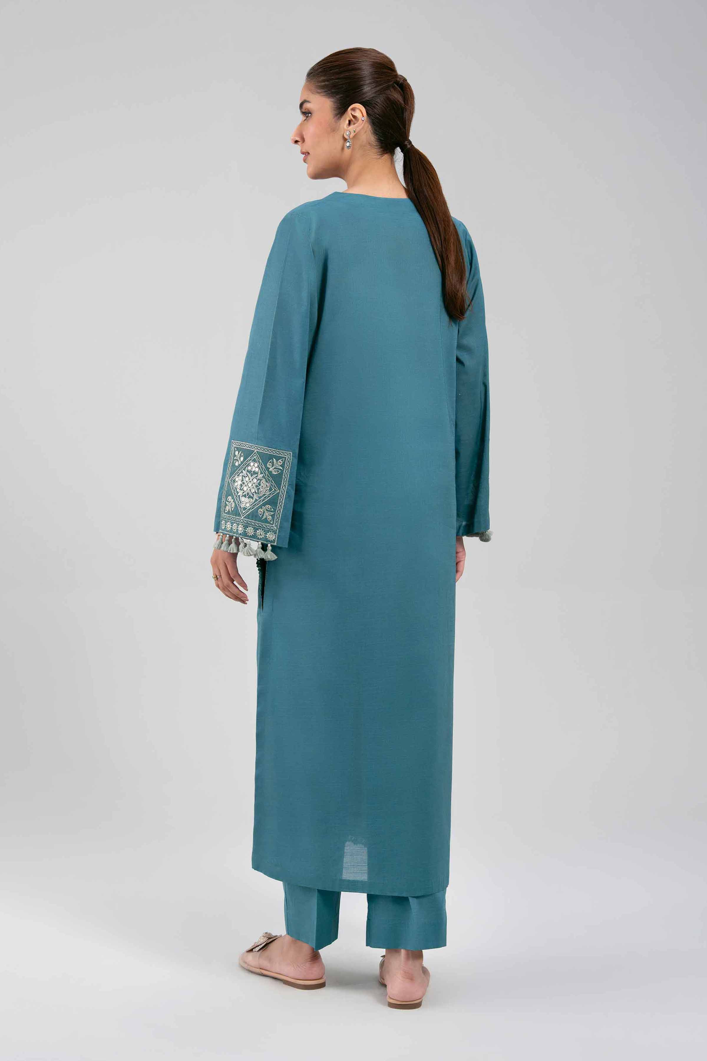 2 Piece - Embroidered Suit - 42502307 for Women - Unstitched Collection | Nishat | Shop Online