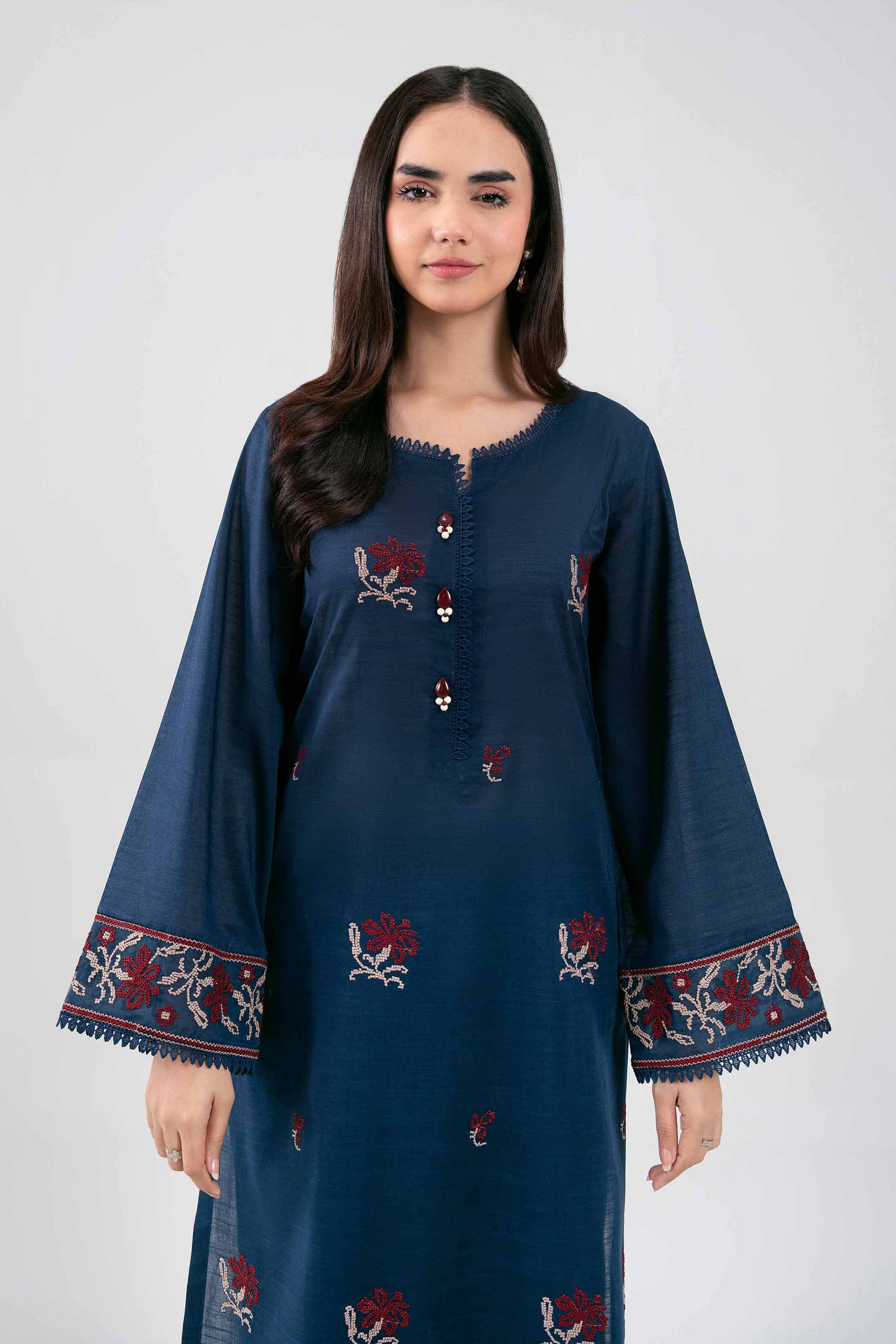 2 Piece - Embroidered Suit - 42502312 for Women - Unstitched Collection | Nishat | Shop Online