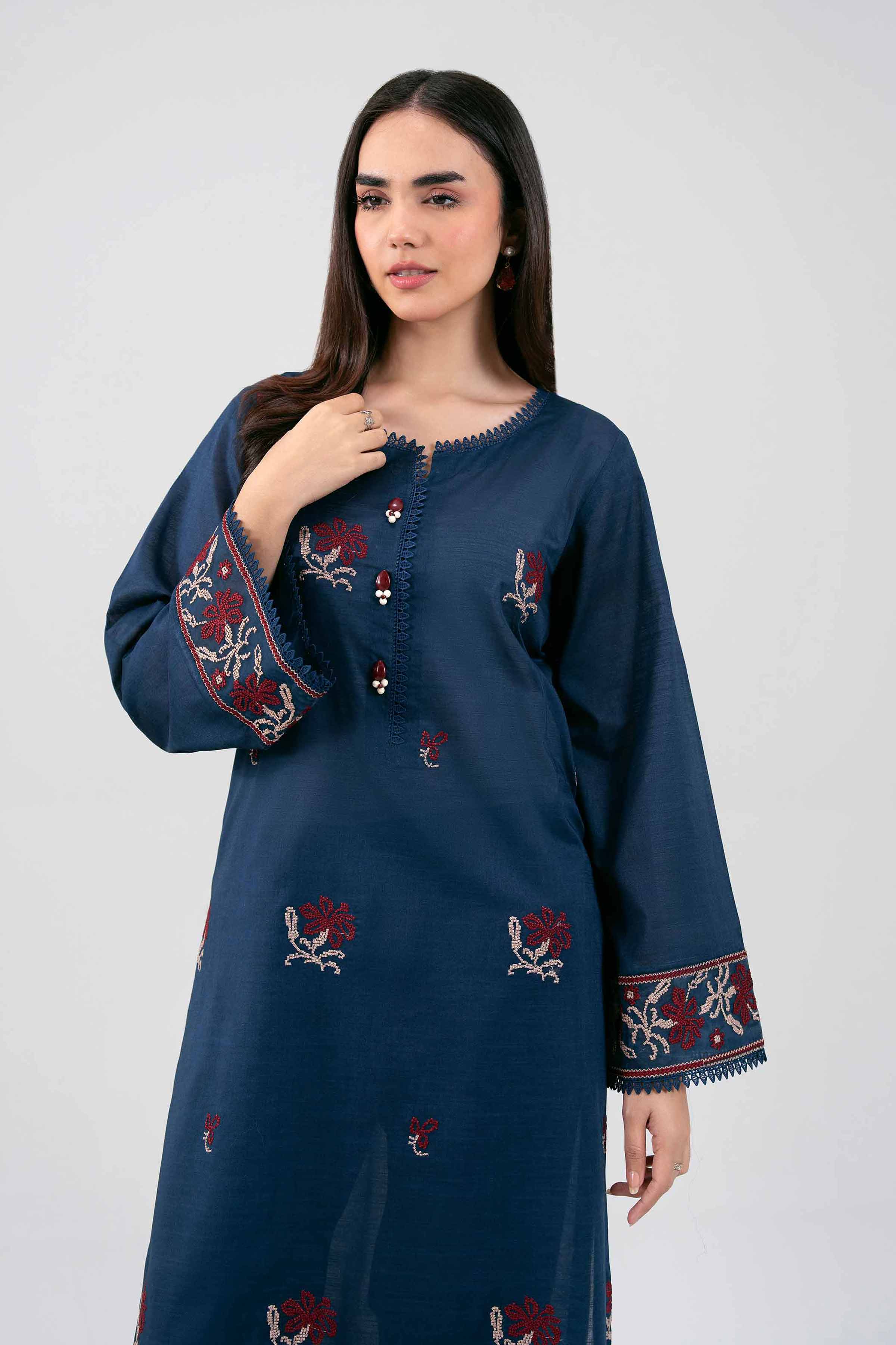 2 Piece - Embroidered Suit - 42502312 for Women - Unstitched Collection | Nishat | Shop Online