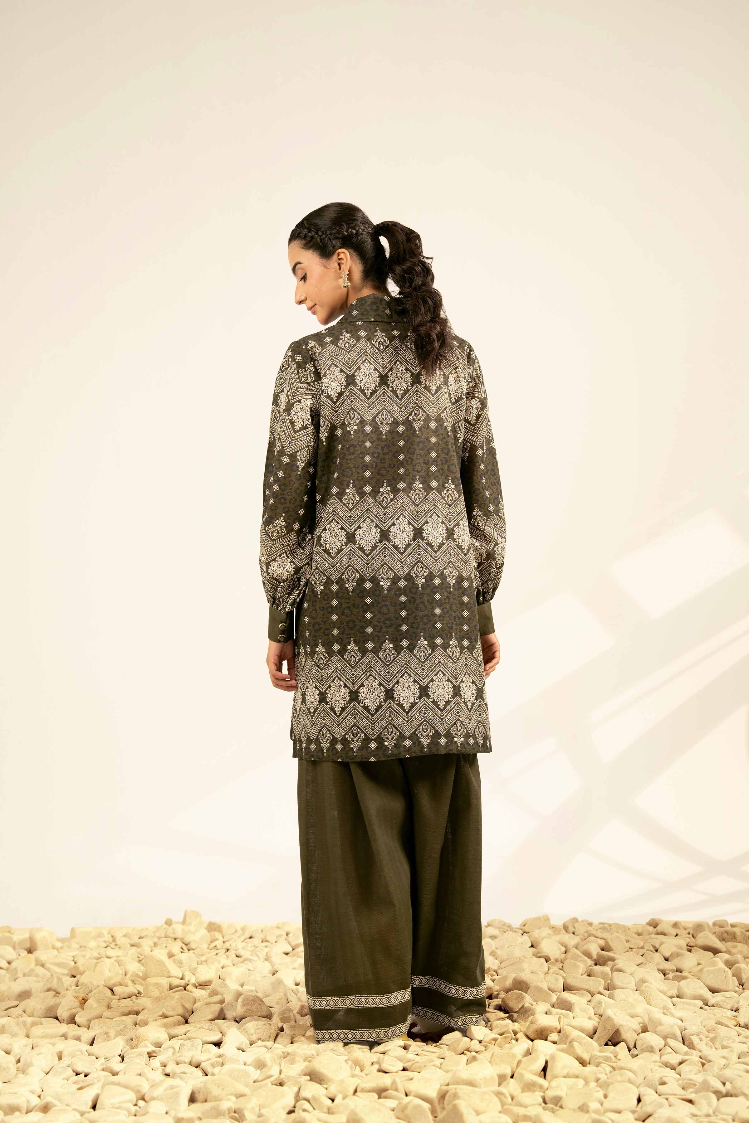 2 Piece - Printed Suit - 42502324 for Women - Unstitched Collection | Nishat | Shop Online