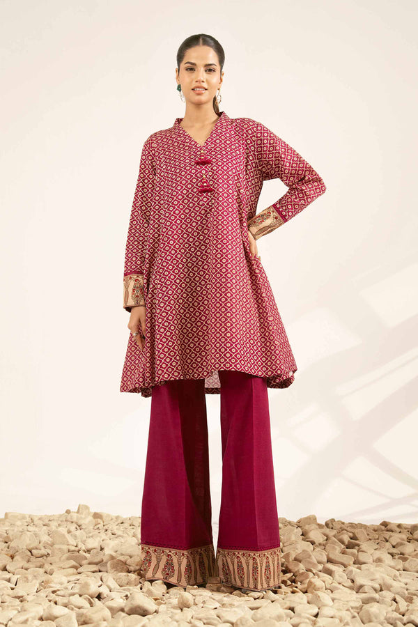 2 Piece - Printed Suit - 42502325 for Women - Unstitched Collection | Nishat | Shop Online