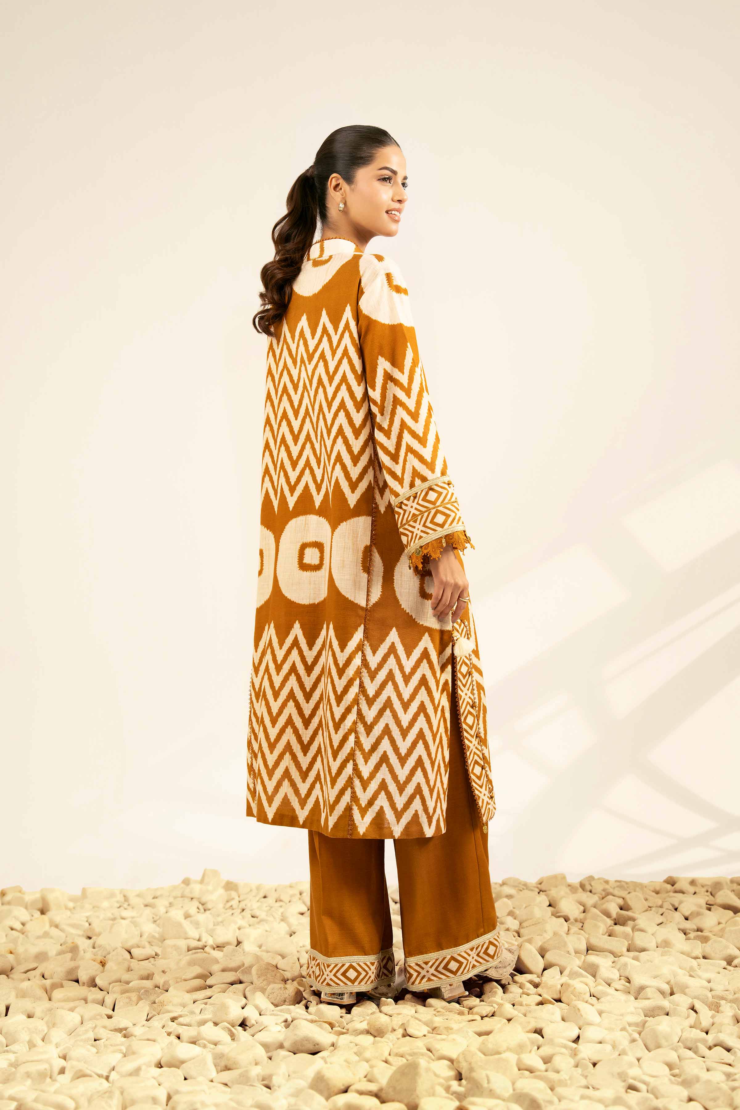 2 Piece - Printed Suit - 42502327 for Women - Unstitched Collection | Nishat | Shop Online