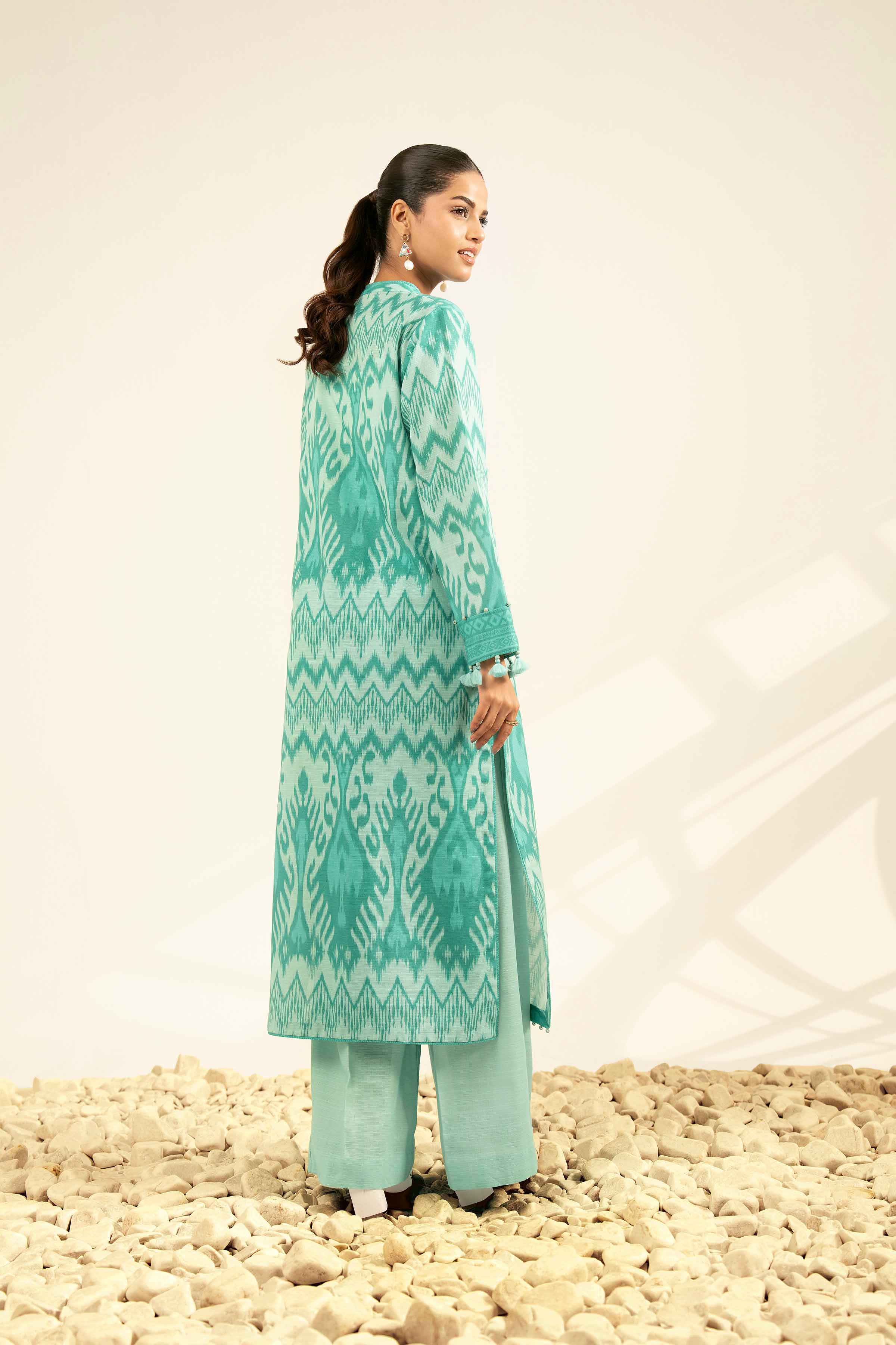 2 Piece - Printed Suit - 42502329 for Women - Unstitched Collection | Nishat | Shop Online