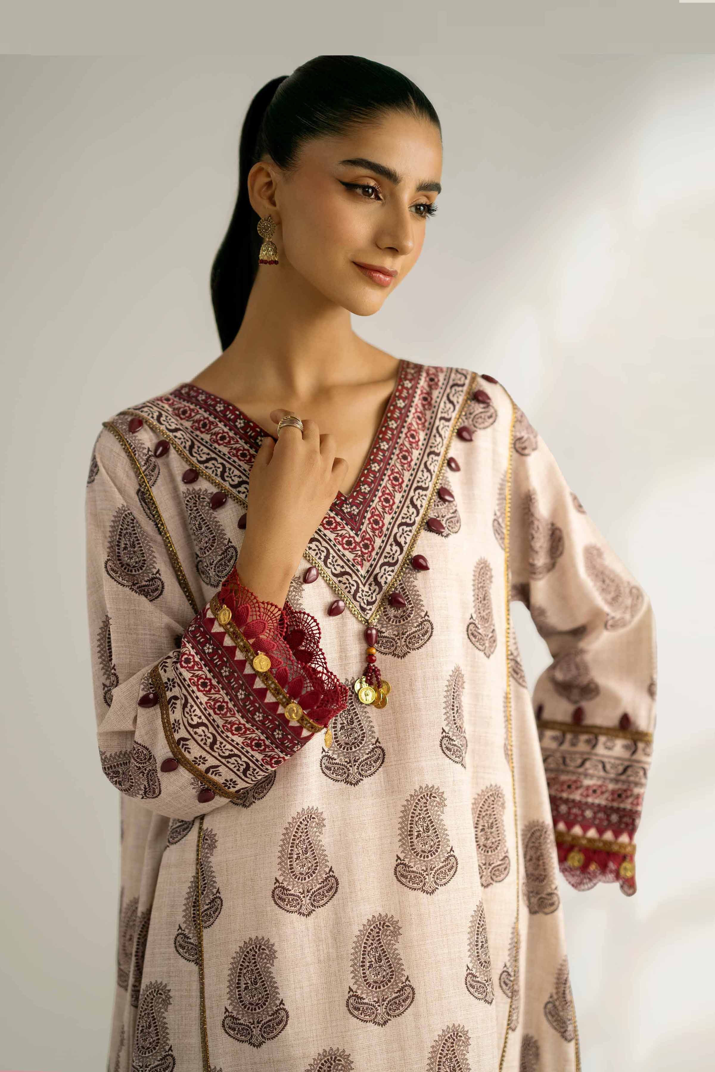2 Piece - Printed Suit - 42502331 for Women - Unstitched Collection | Nishat | Shop Online