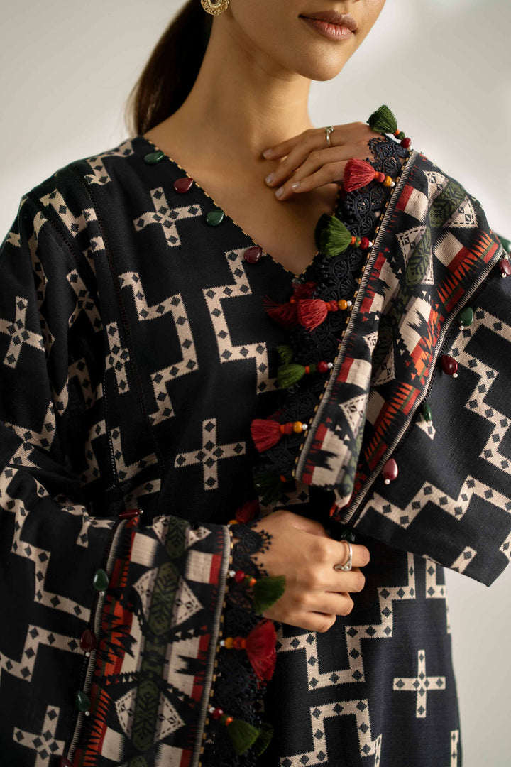 2 Piece - Printed Suit - 42502332 for Women - Unstitched Collection | Nishat | Shop Online
