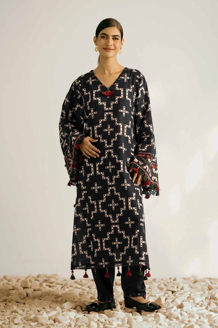 2 Piece - Printed Suit - 42502332 for Women - Unstitched Collection | Nishat | Shop Online