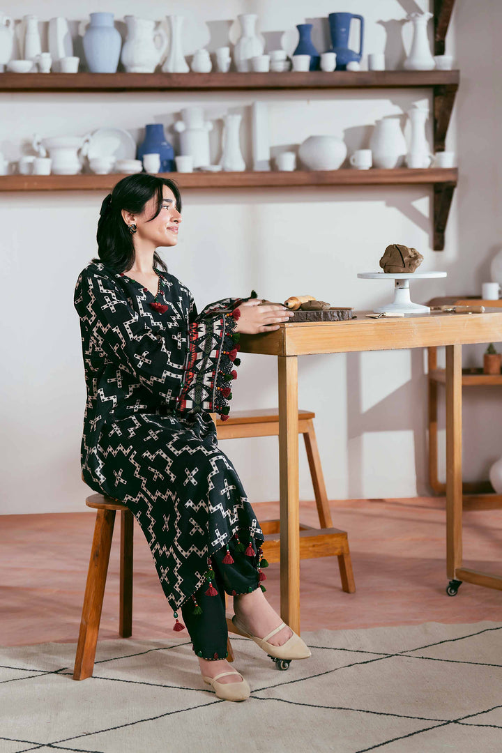 2 Piece - Printed Suit - 42502332 for Women - Unstitched Collection | Nishat | Shop Online