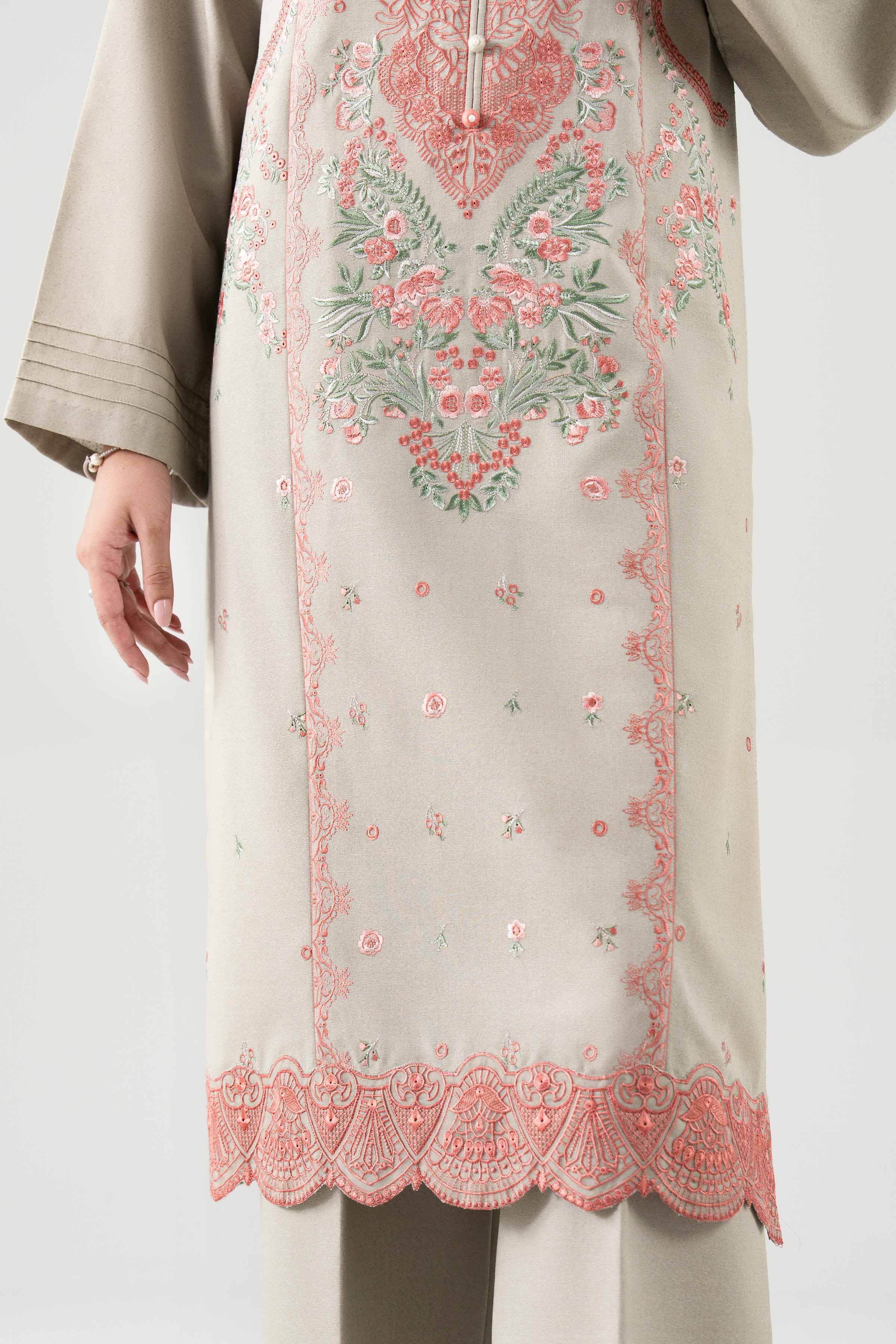 2 Piece - Embroidered Suit - 42502335