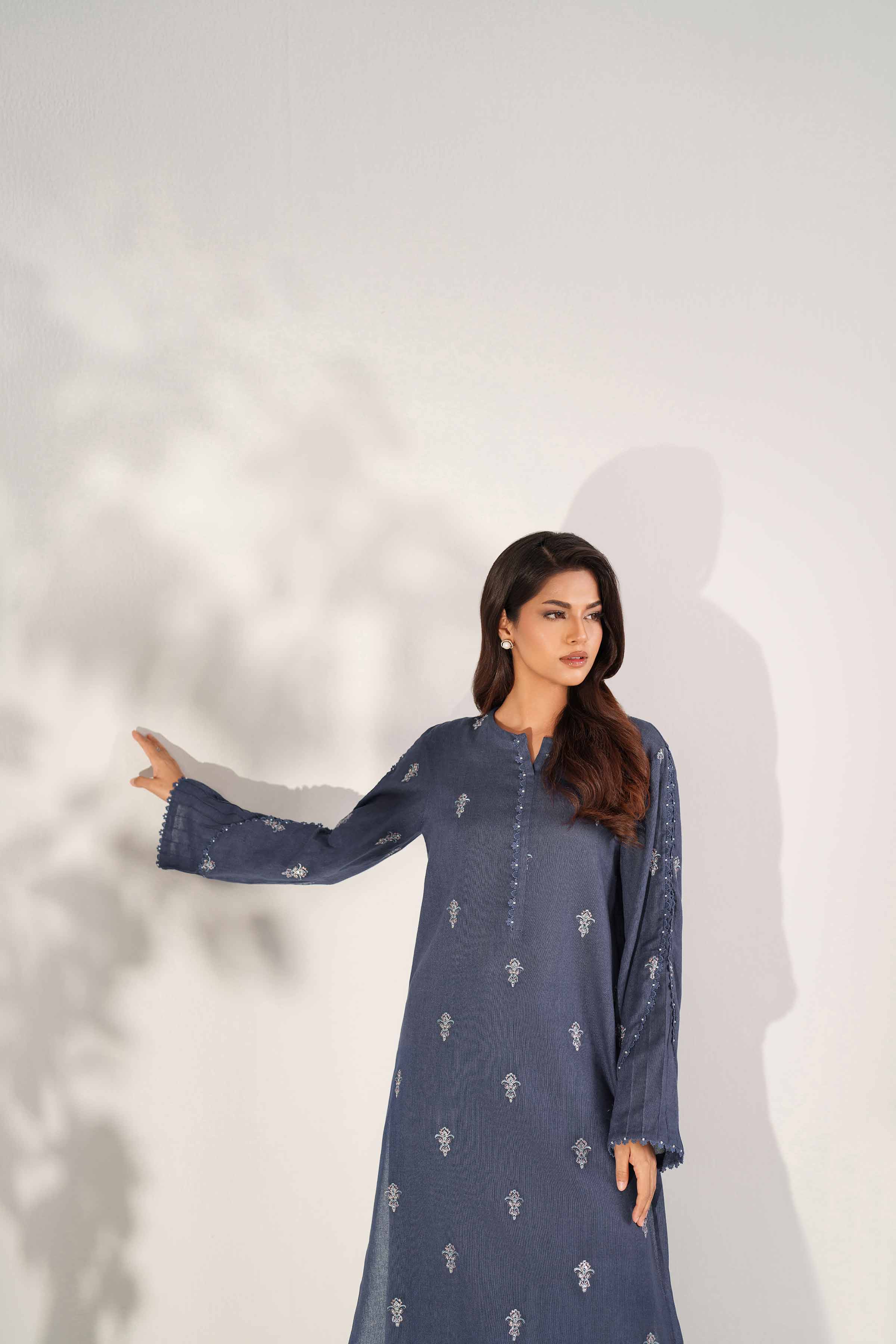 2 Piece - Embroidered Suit - 42502344 for Women - Unstitched Collection | Nishat | Shop Online