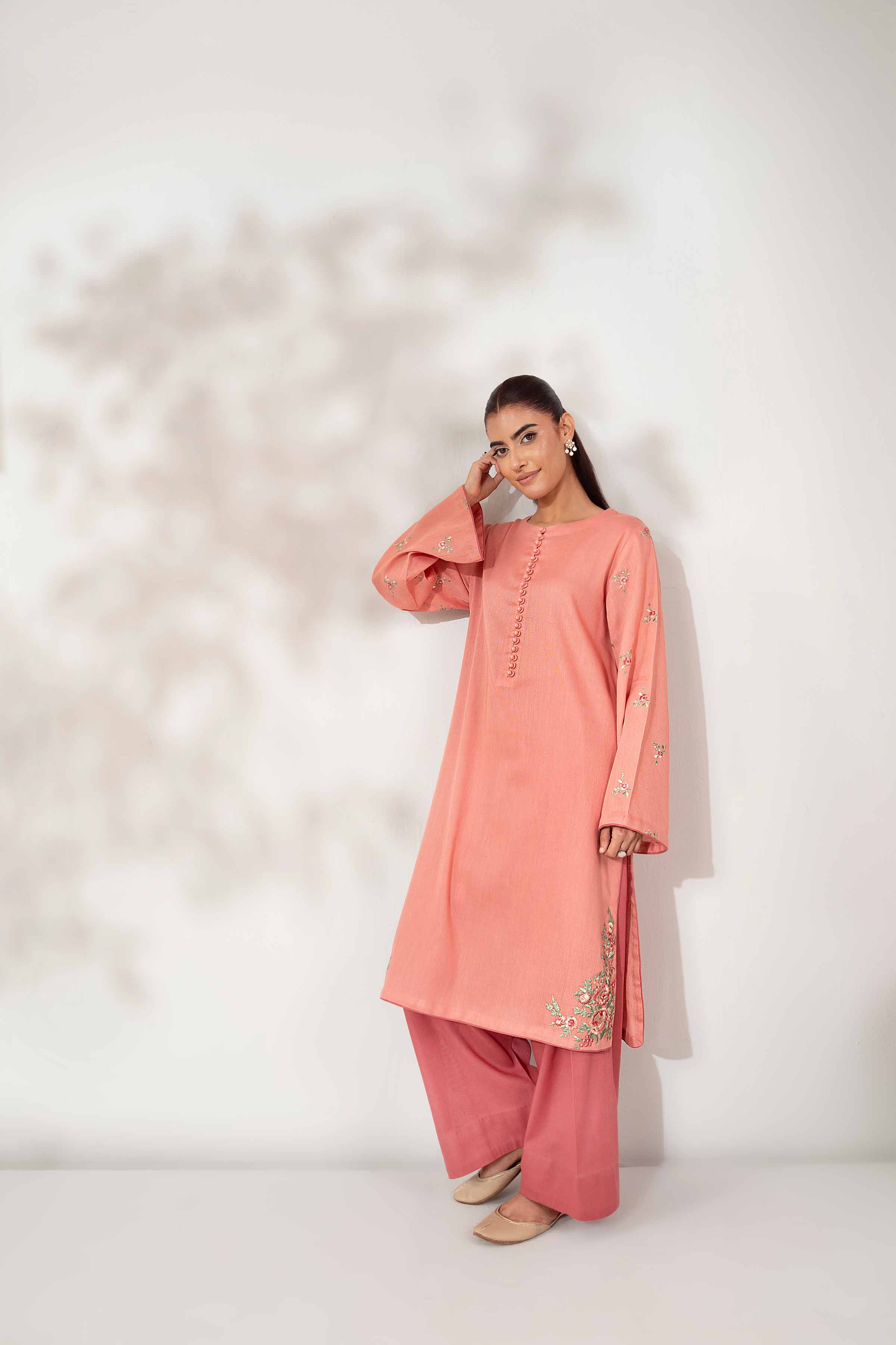 2 Piece - Embroidered Suit - 42502345 for Women - Unstitched Collection | Nishat | Shop Online