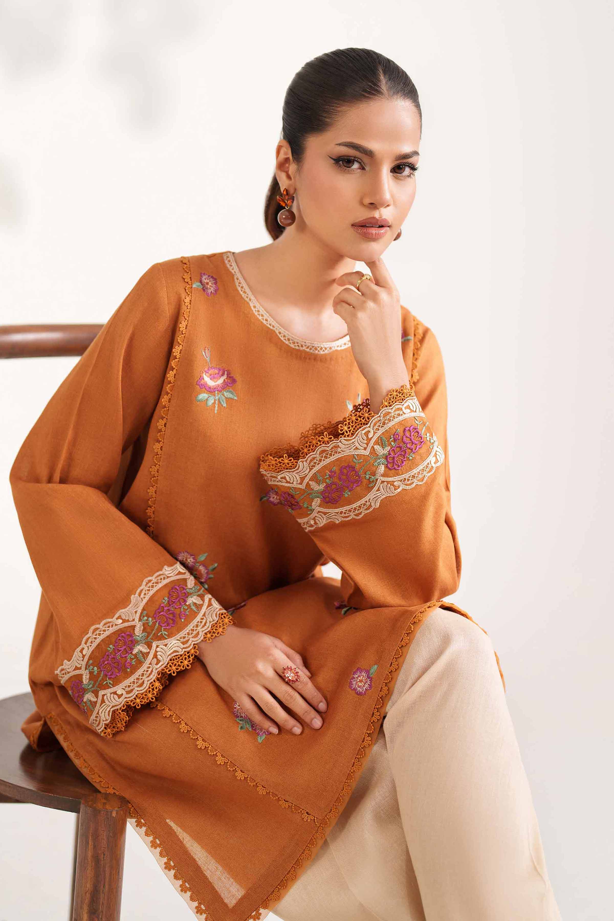 2 Piece - Embroidered Suit - 42502346 for Women - Unstitched Collection | Nishat | Shop Online