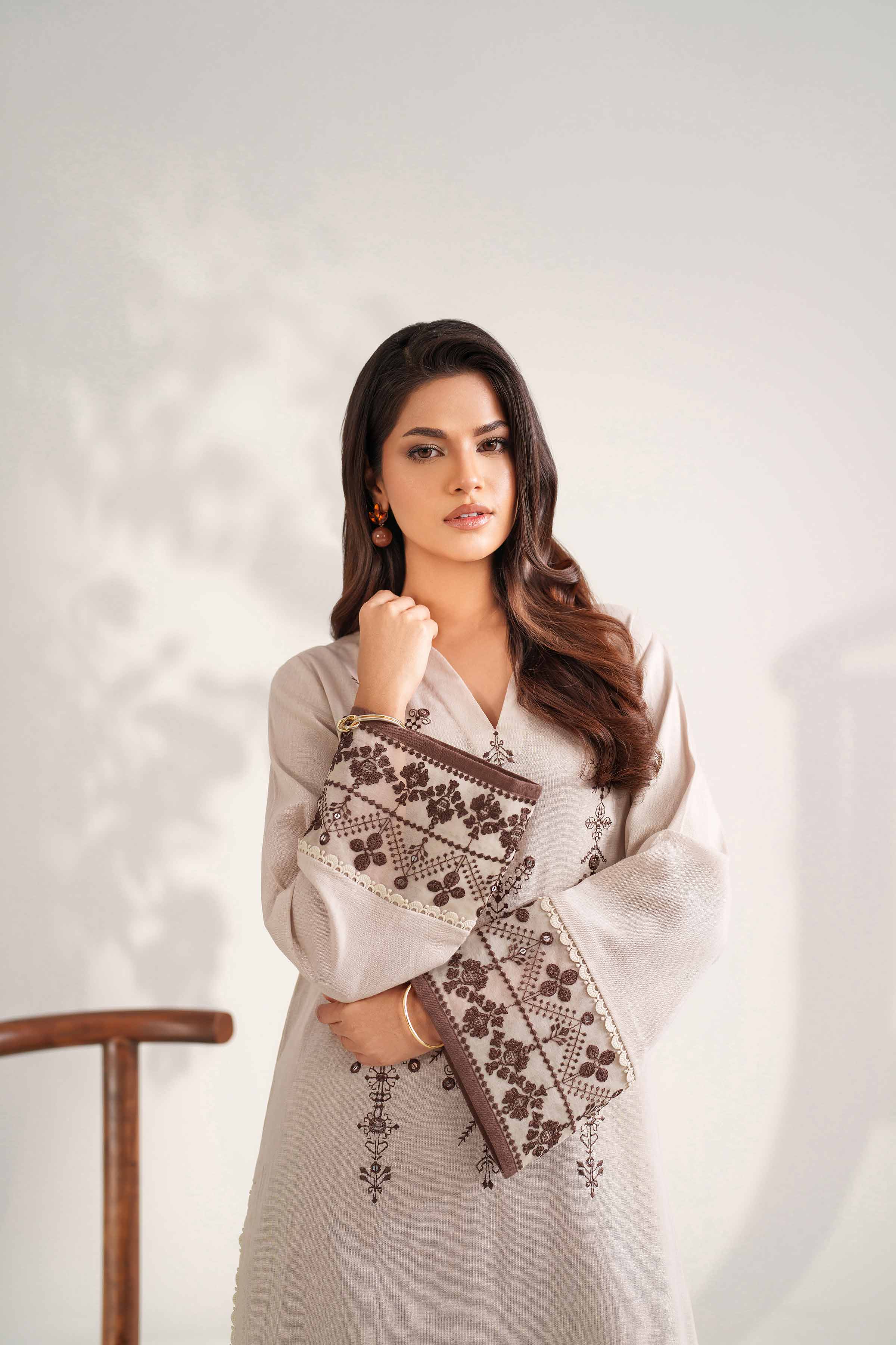 2 Piece - Embroidered Suit - 42502347 for Women - Unstitched Collection | Nishat | Shop Online