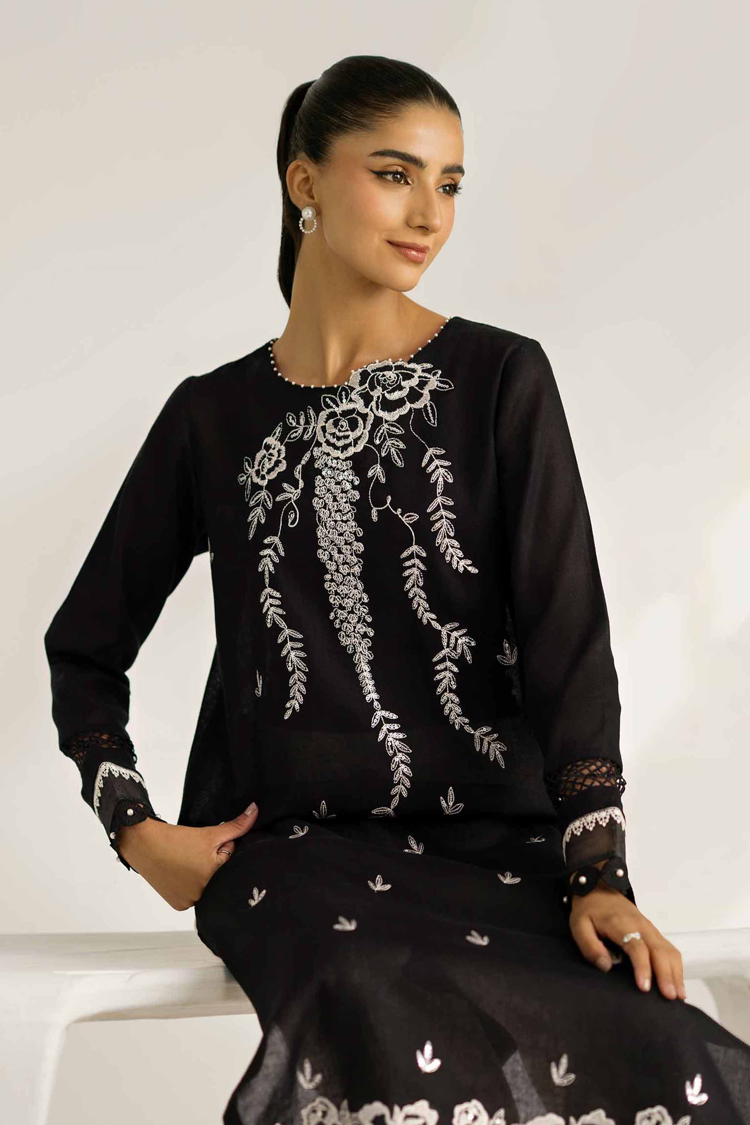 2 Piece - Embroidered Suit - 42502348 for Women - Unstitched Collection | Nishat | Shop Online